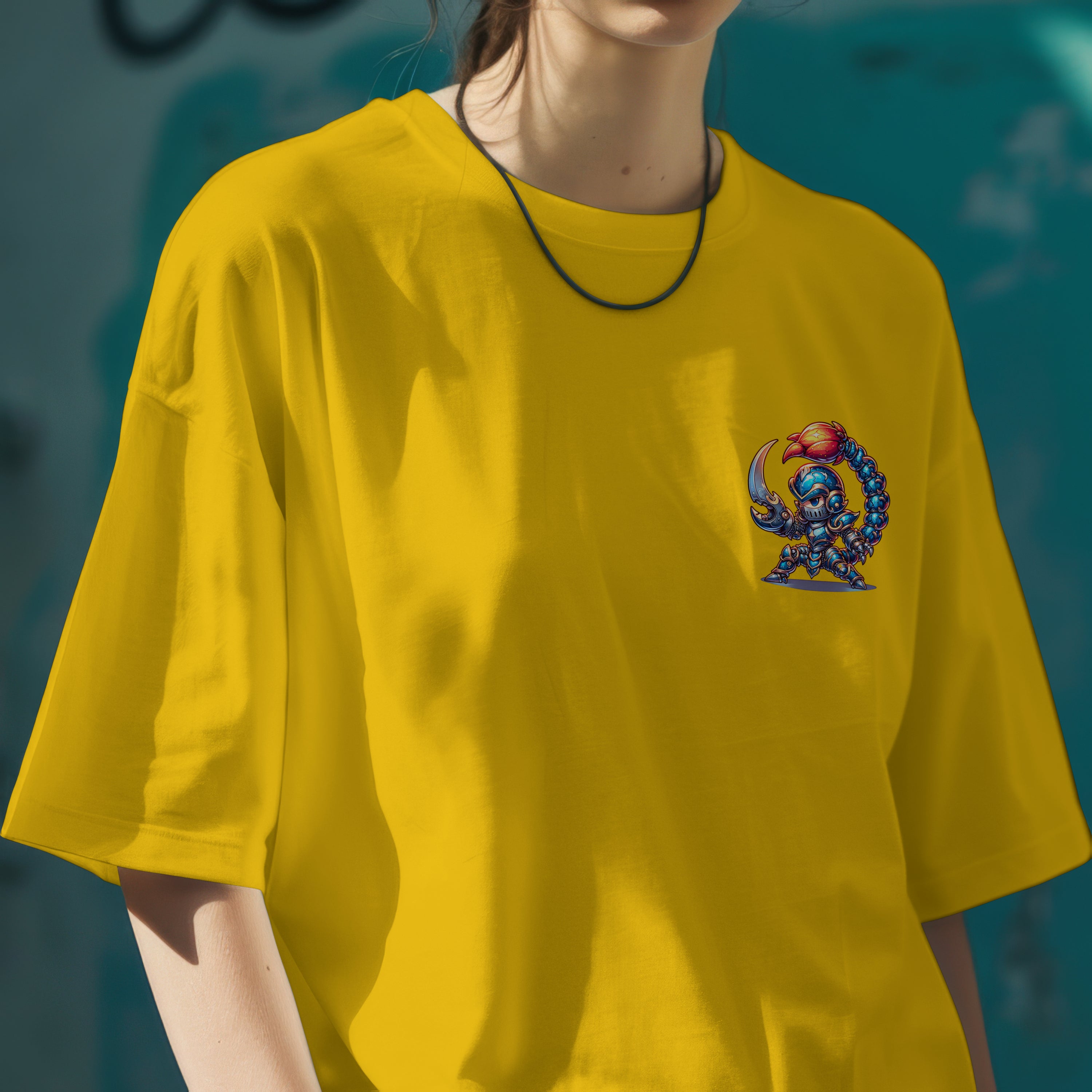Scorpio Zodiac Tee : Oversized T-Shirt for Women