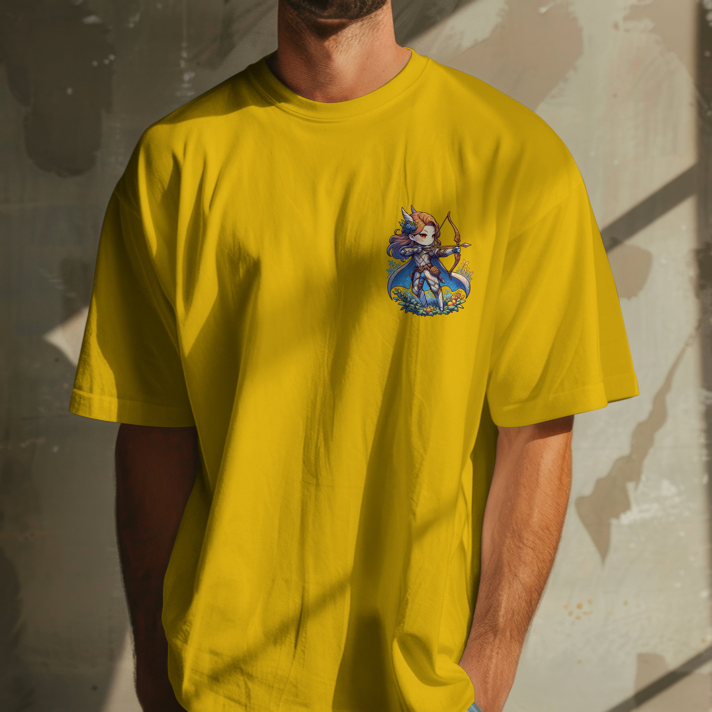 Virgo Zodiac Tee : Oversized T-Shirt for Men