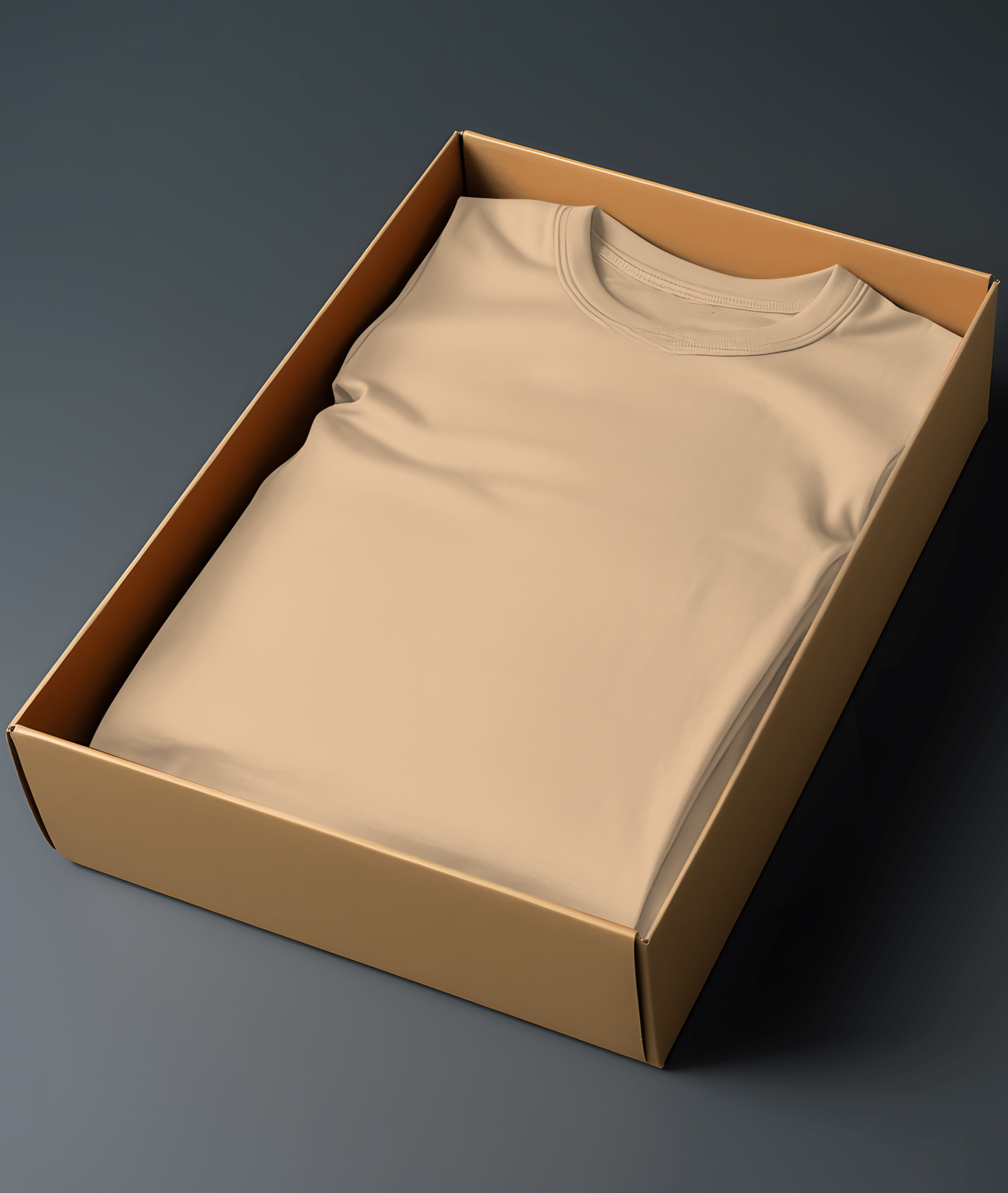 Premium Edition - Unisex Solid Beige Oversize Tees