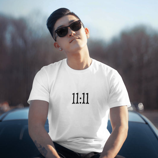 11:11 - Manifestation Light Weight Regular Fit T-Shirt For Men