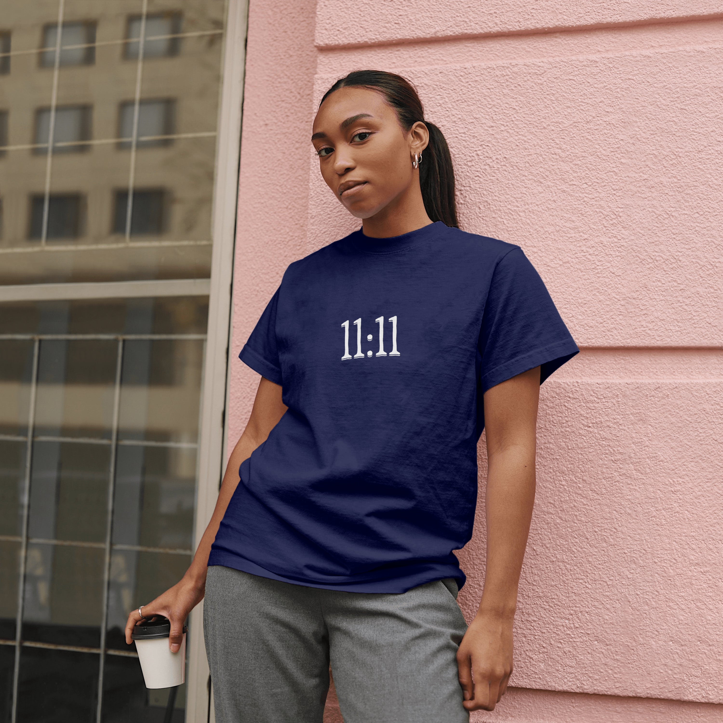 11:11 - Manifestation Light Weight Regular Fit T-Shirt For Women