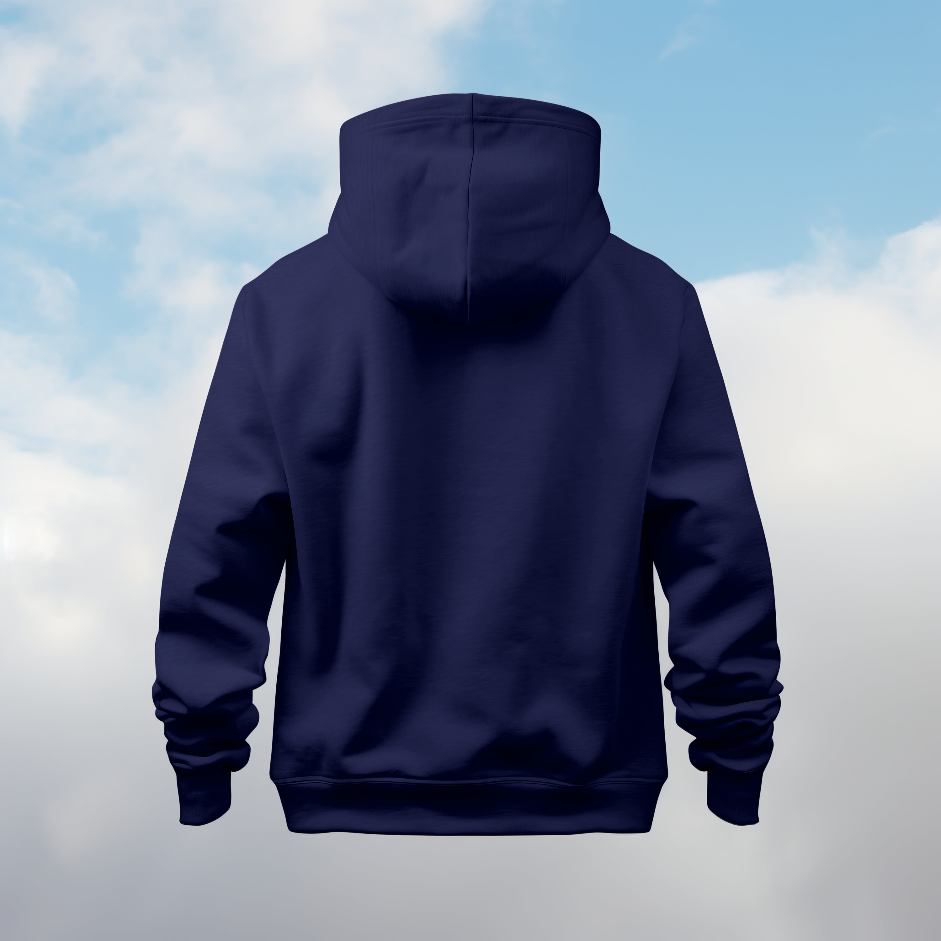 Women Classic Navy Blue Hoodie : For Your Every Mood