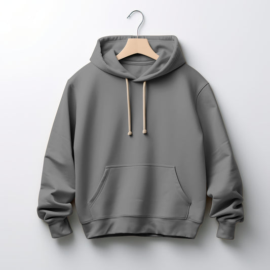Men Classic Grey Hoodie : For Your Every Mood