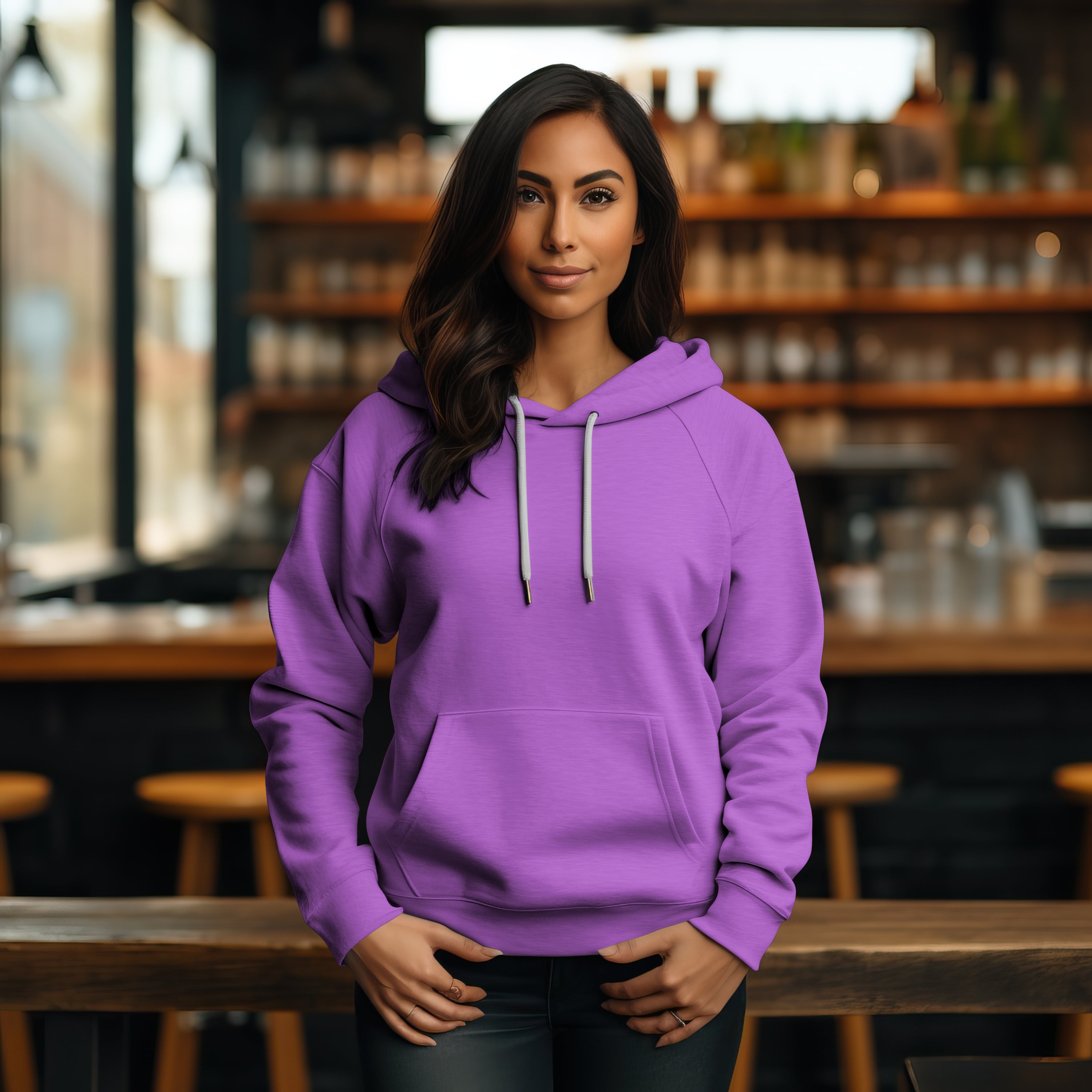 Women Classic Levender Hoodie : For Your Every Mood