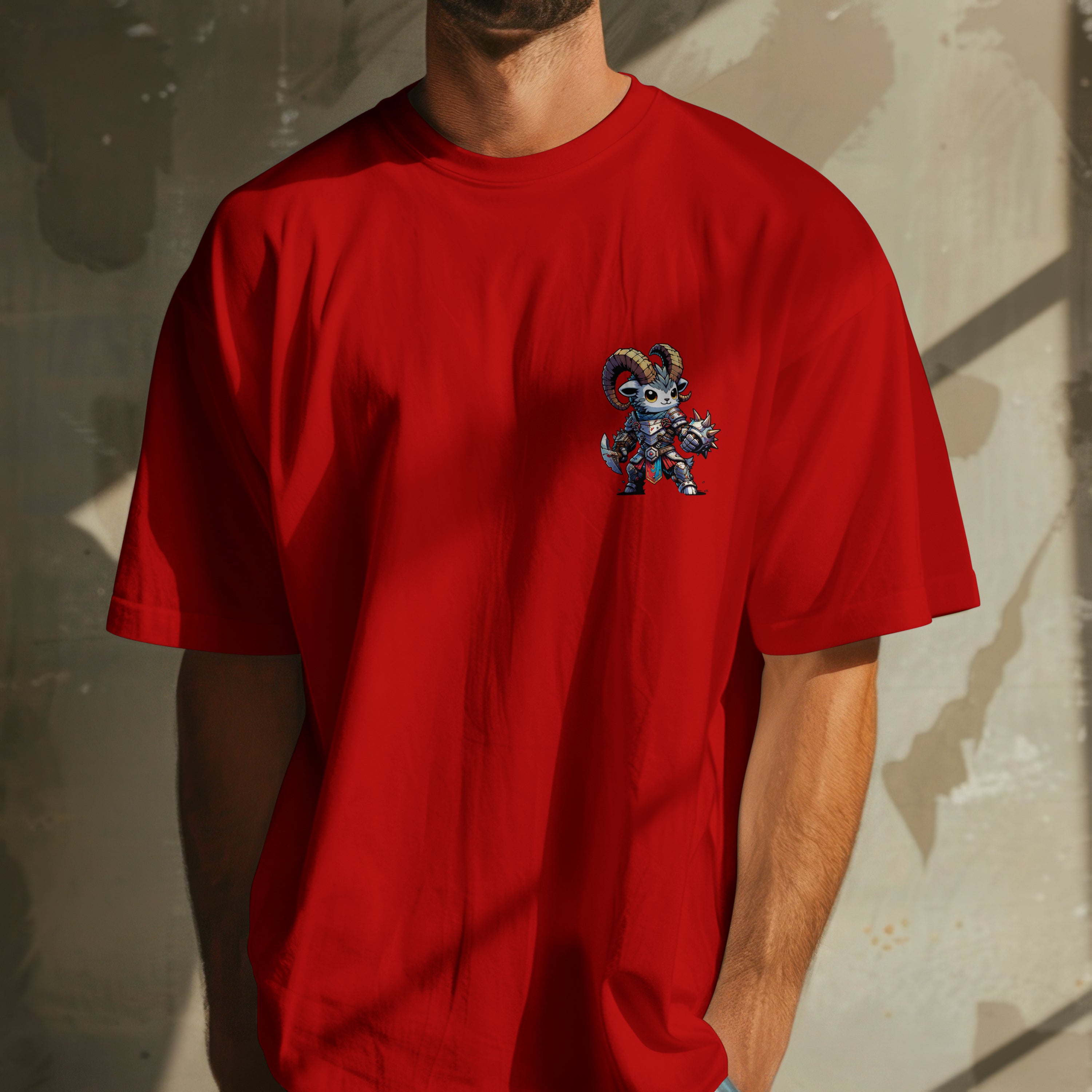 Capricorn Zodiac Tee: Oversized T-Shirt for Men