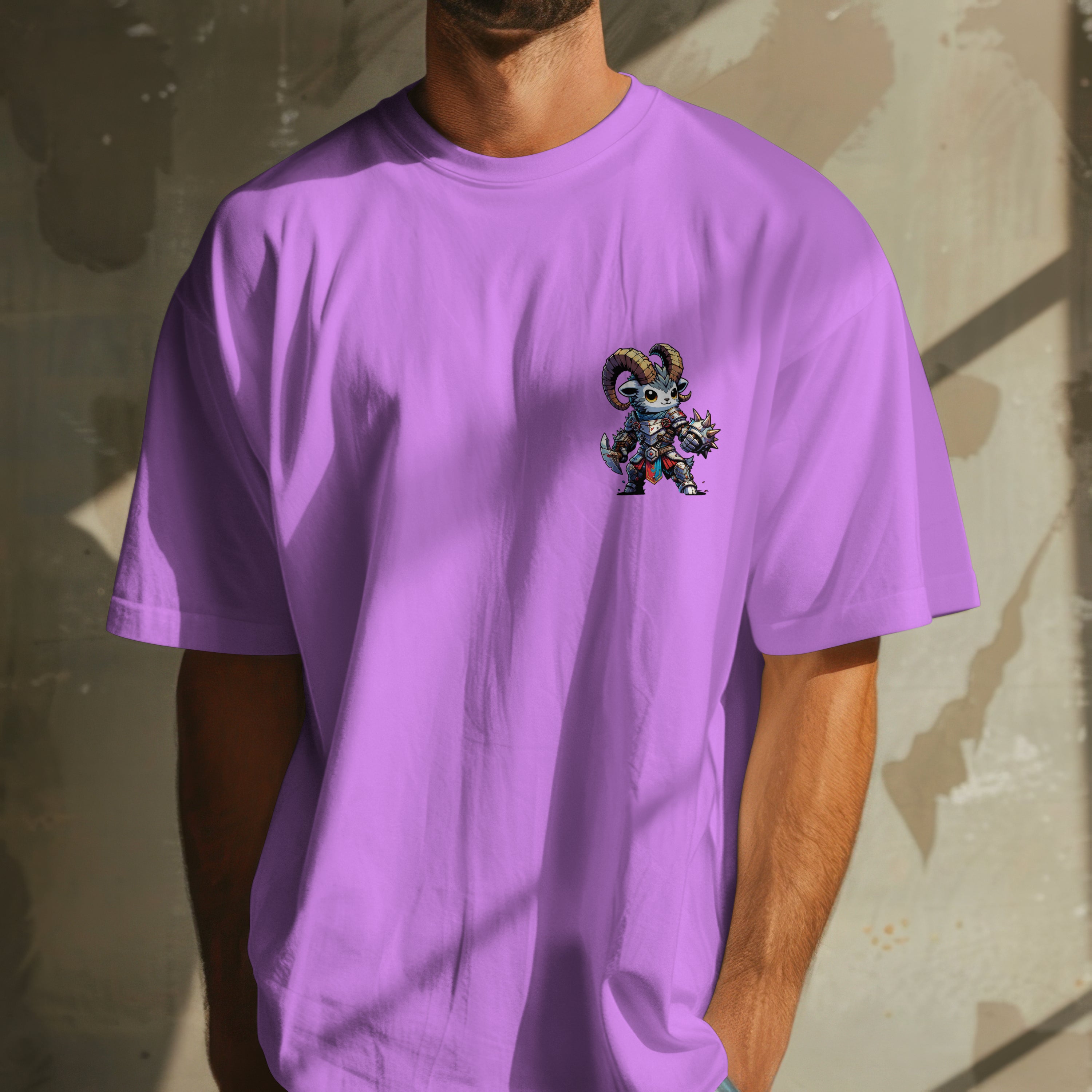 Capricorn Zodiac Tee: Oversized T-Shirt for Men