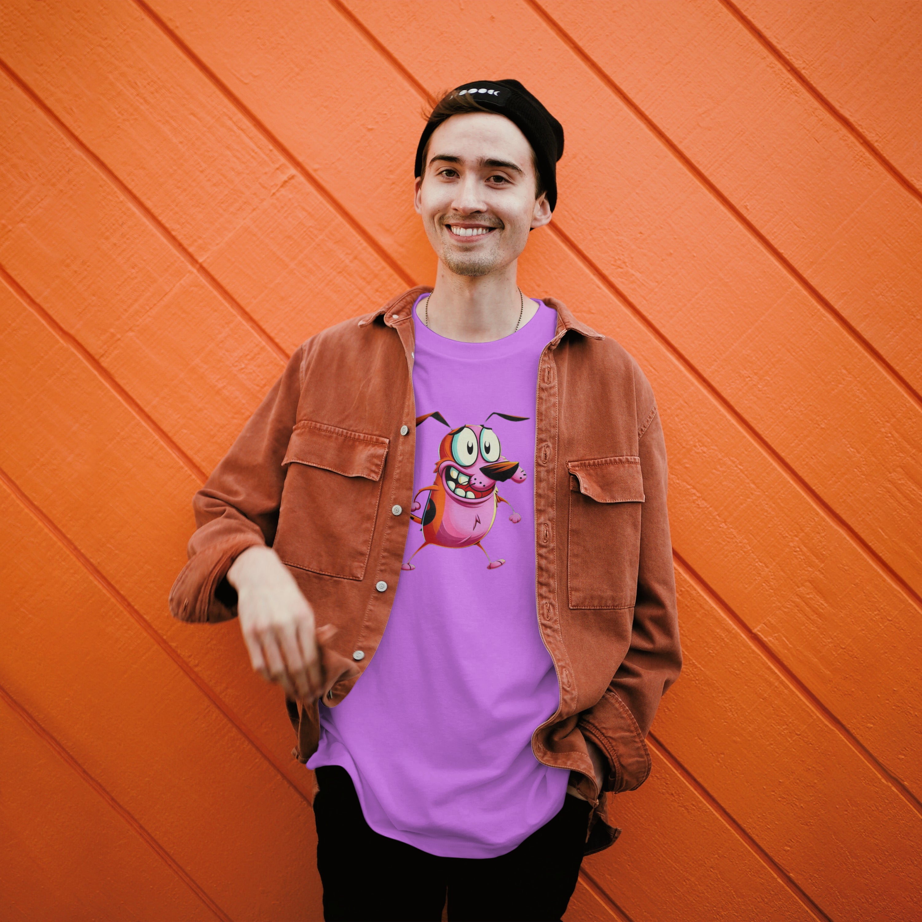 Courage - Unisex Oversized Graphic Printed Limited Edition T-Shirt