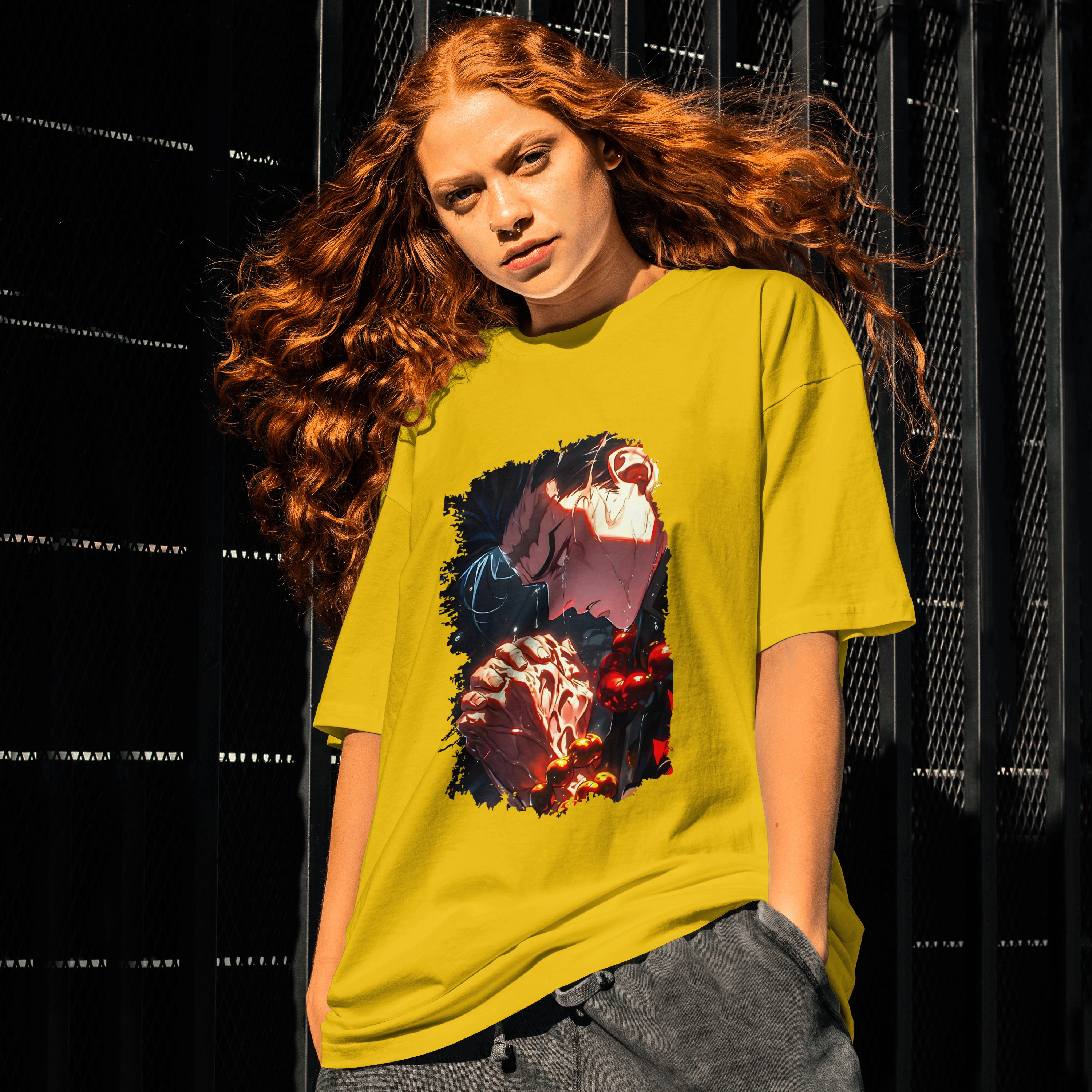 Gyomei : Unisex Graphic Printed Oversized Limited Edition T-shirt