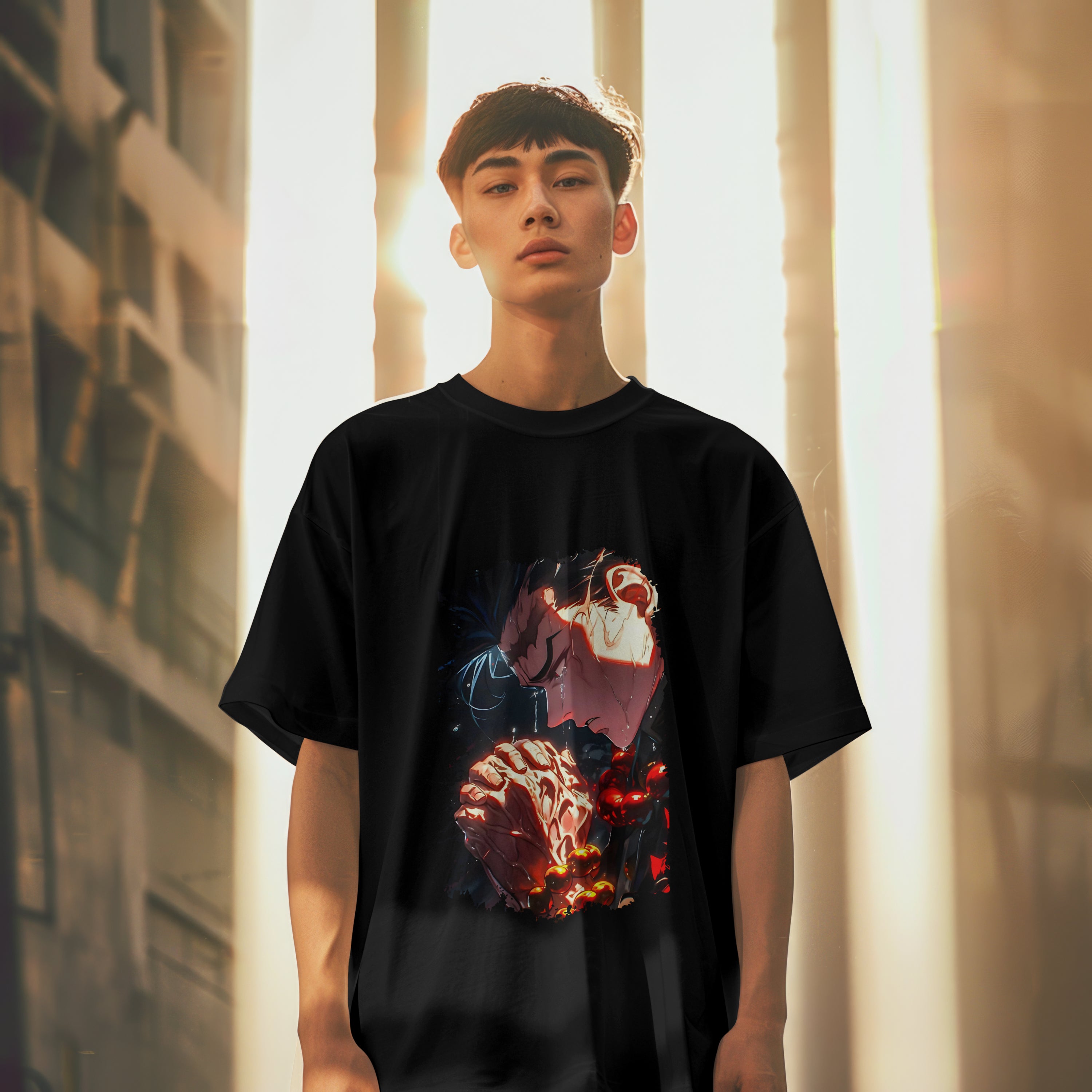 Gyomei : Unisex Graphic Printed Oversized Limited Edition T-shirt
