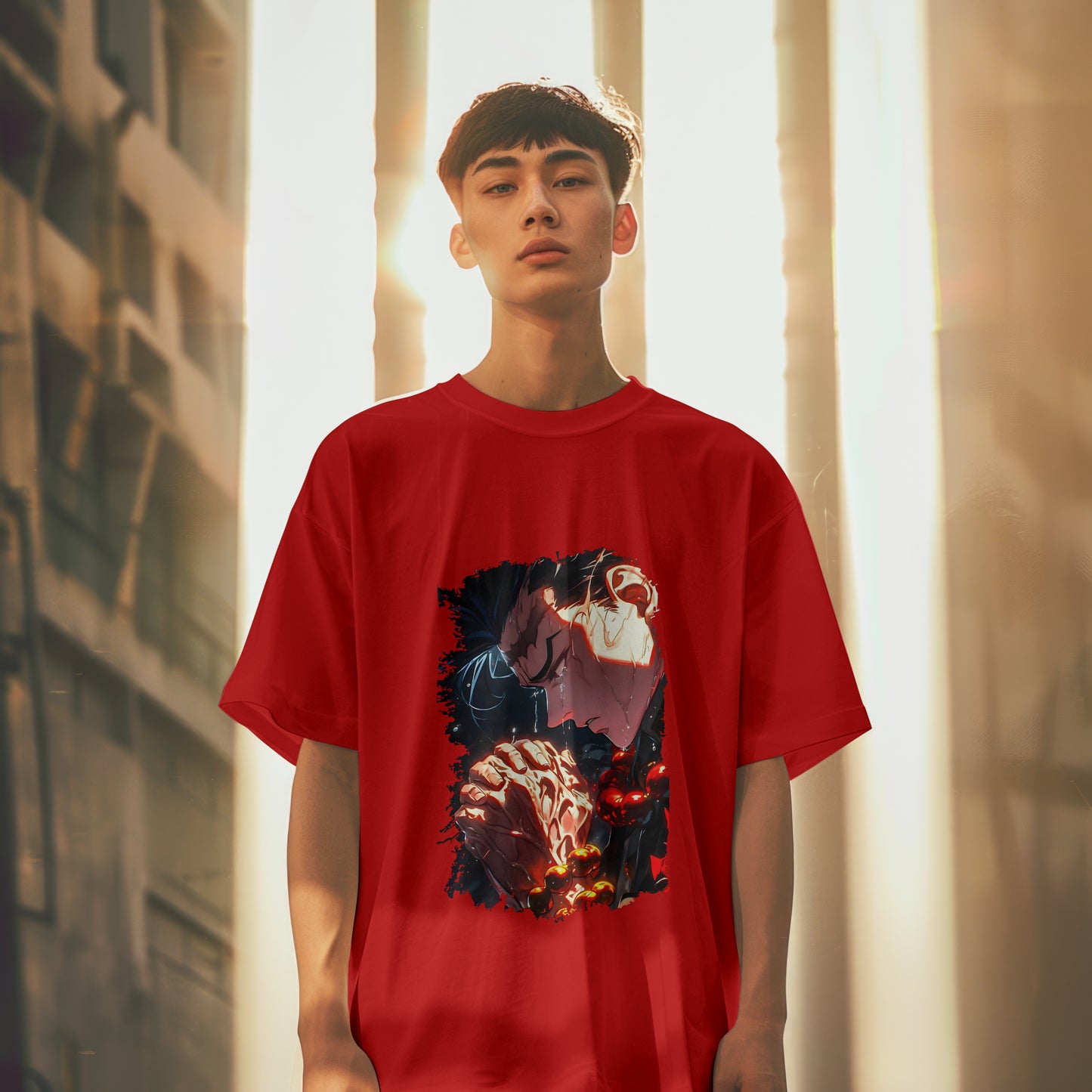 Gyomei : Unisex Graphic Printed Oversized Limited Edition T-shirt