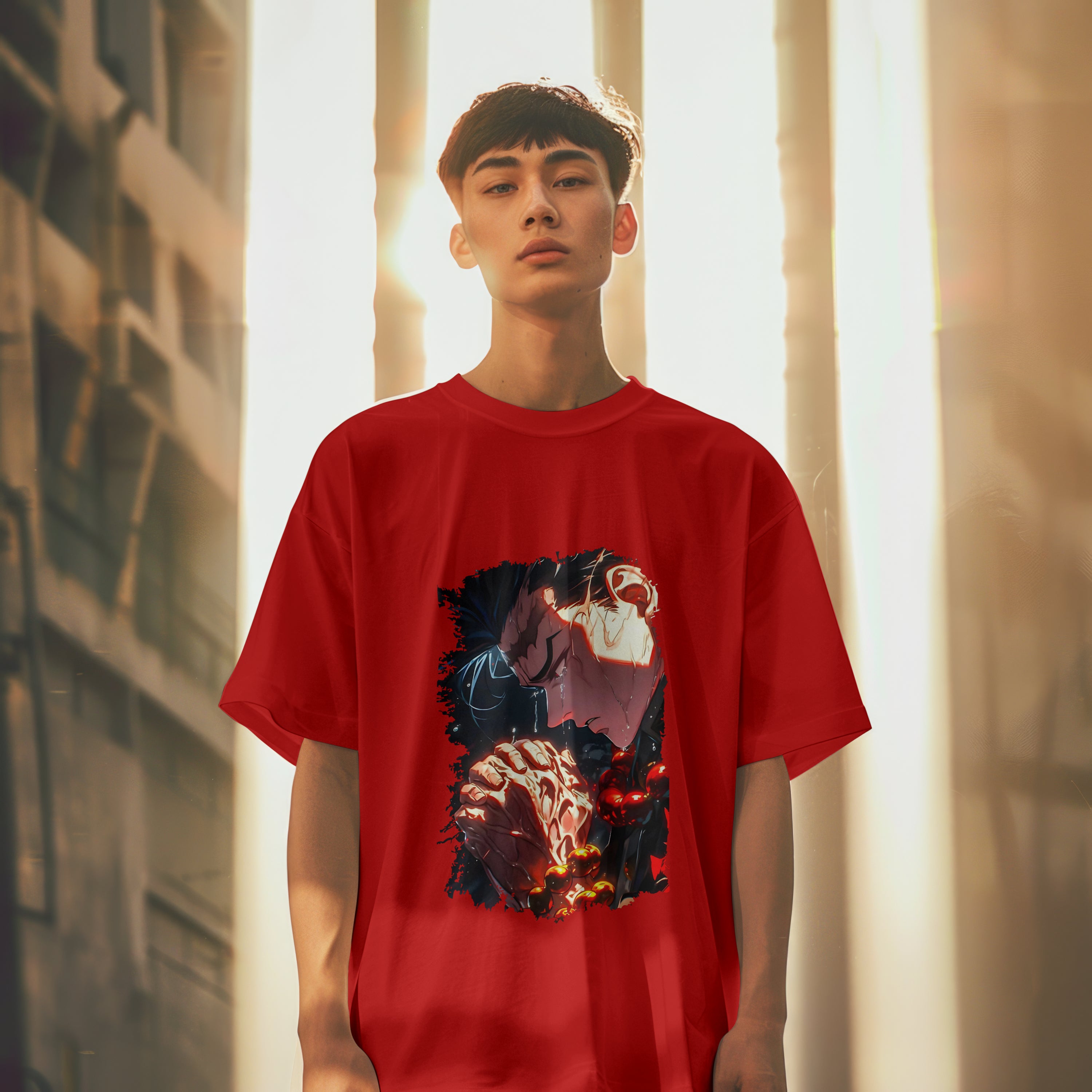 Gyomei : Unisex Graphic Printed Oversized Limited Edition T-shirt