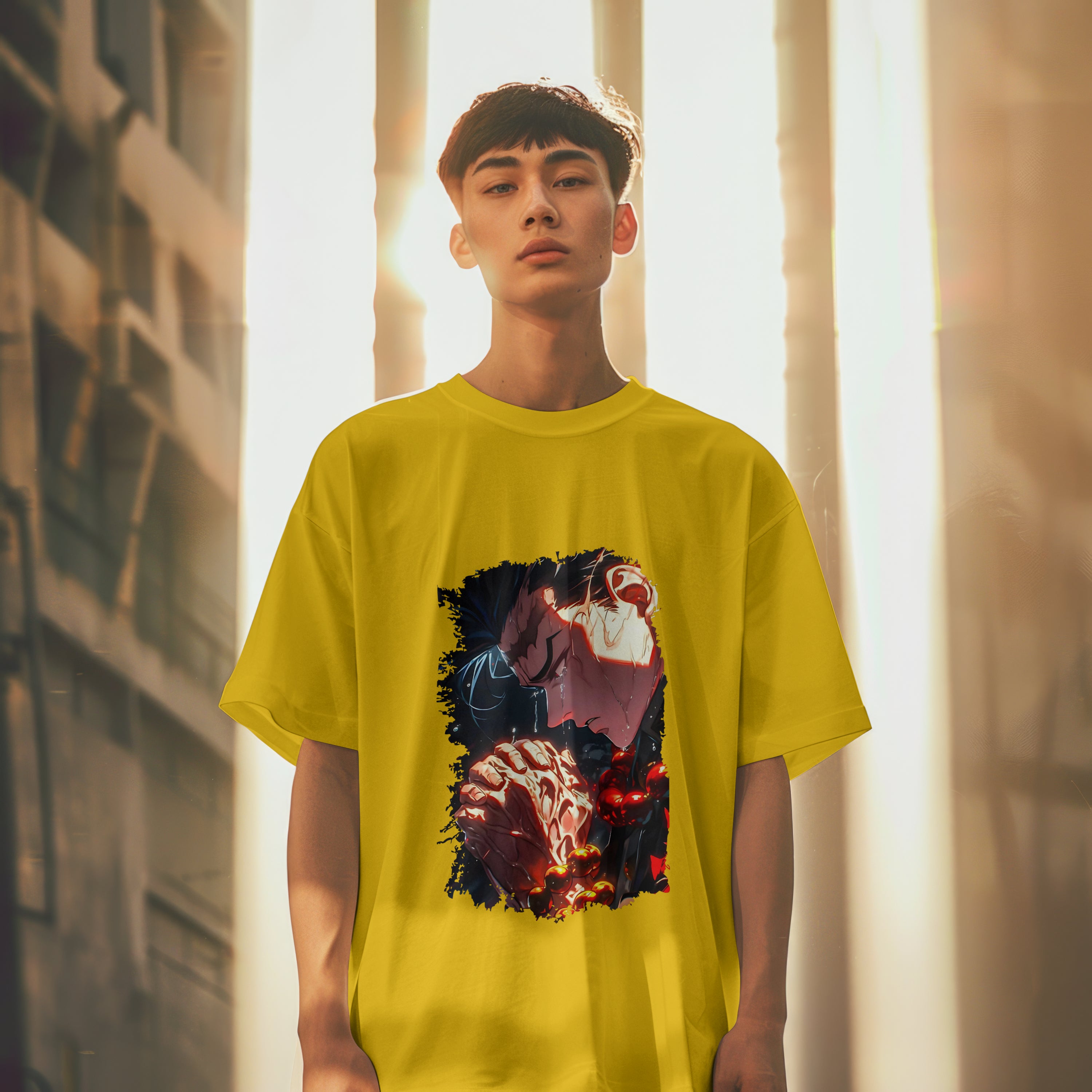 Gyomei : Unisex Graphic Printed Oversized Limited Edition T-shirt