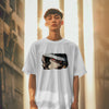 Muzan : Unisex Graphic Printed Oversized Limited Edition T-shirt