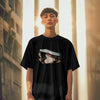 Muzan : Unisex Graphic Printed Oversized Limited Edition T-shirt