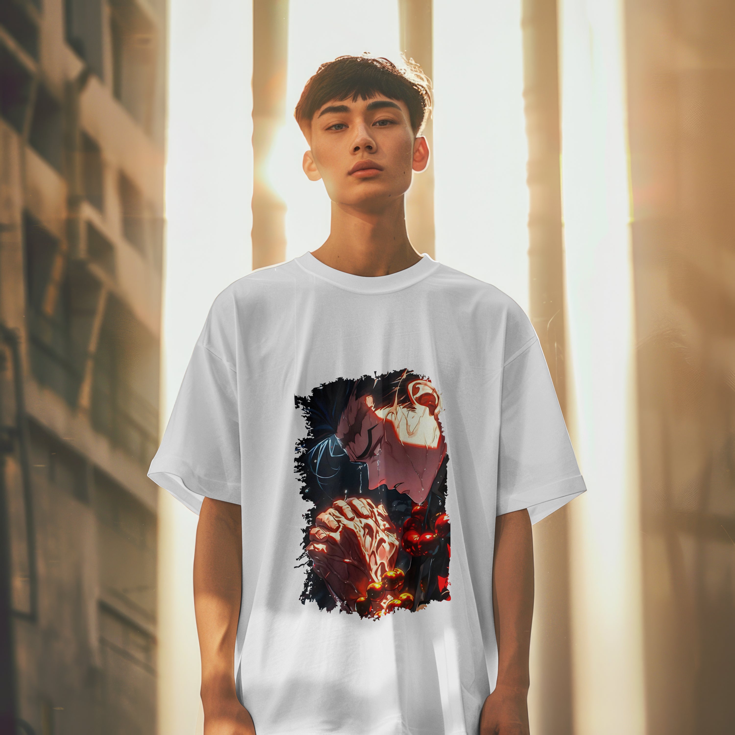 Gyomei : Unisex Graphic Printed Oversized Limited Edition T-shirt