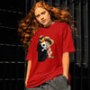 One Piece : Graphic Printed Oversized T-shirt for Women