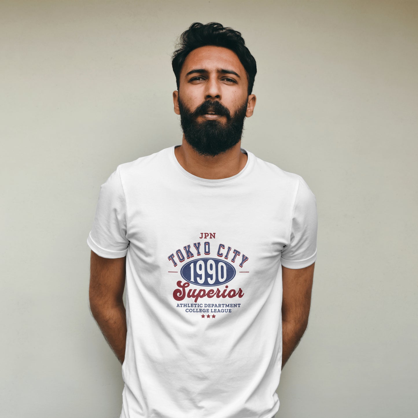Tokyo  - Light Weight Graphic Regular Fit T-Shirt For Men