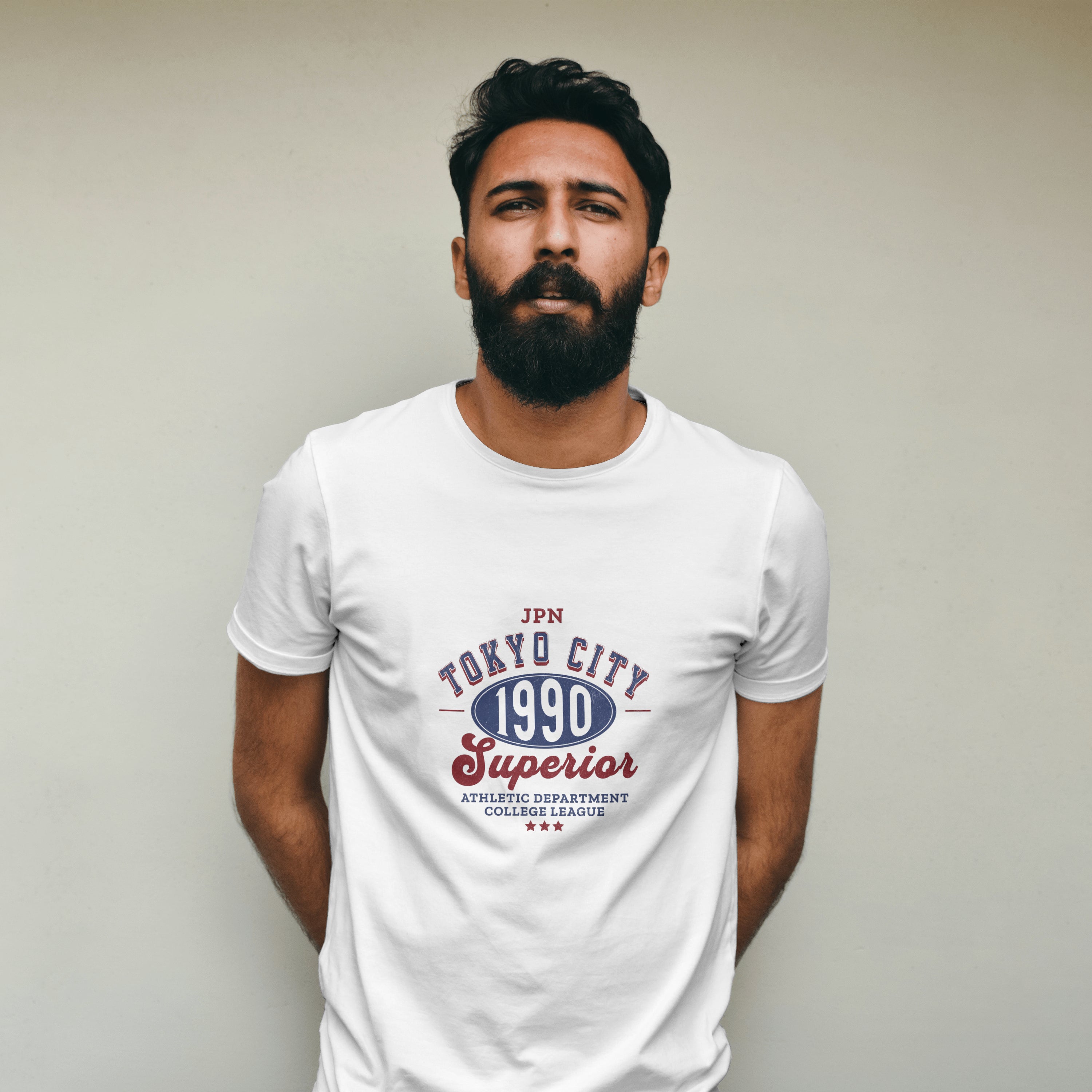 Tokyo  - Light Weight Graphic Regular Fit T-Shirt For Men