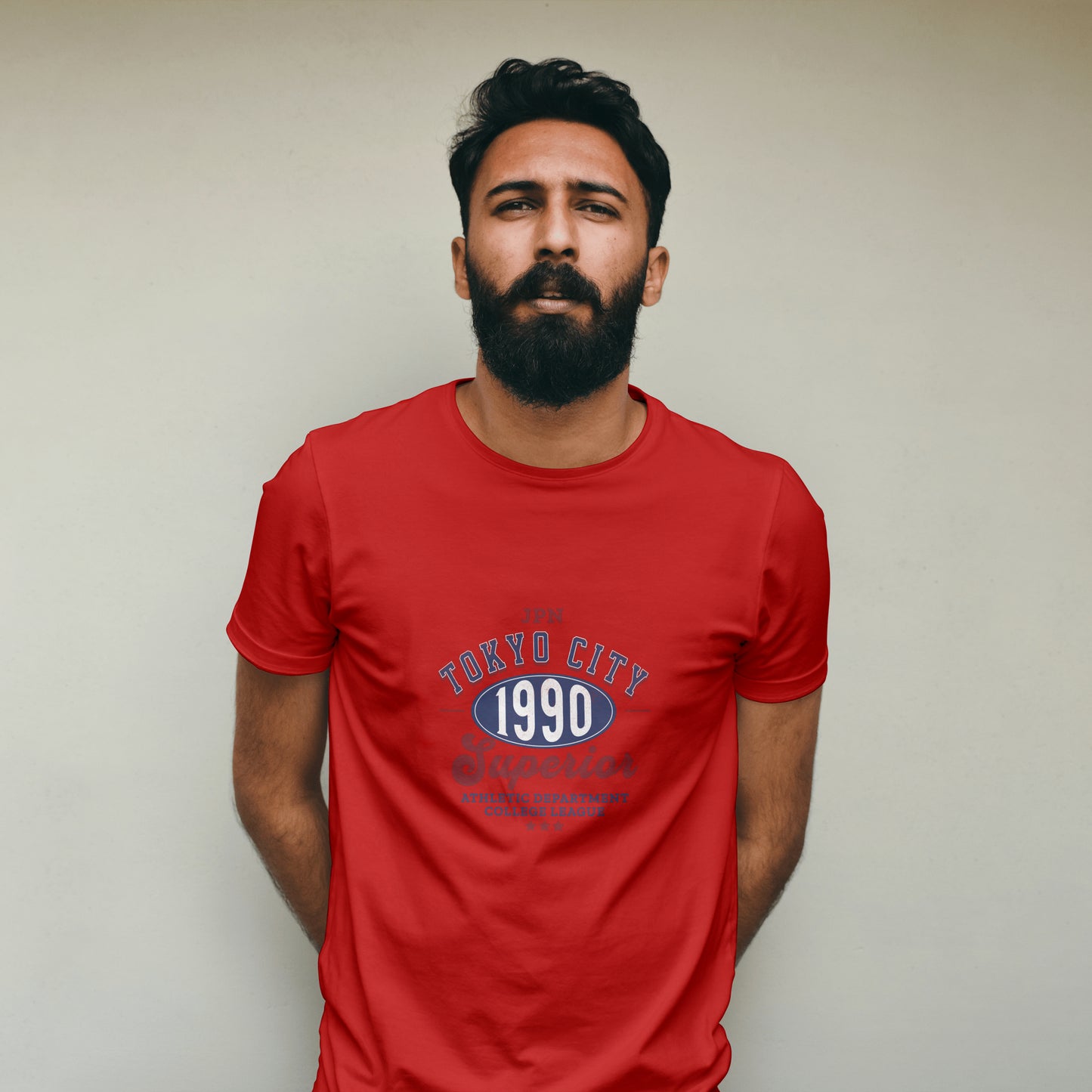 Tokyo  - Light Weight Graphic Regular Fit T-Shirt For Men