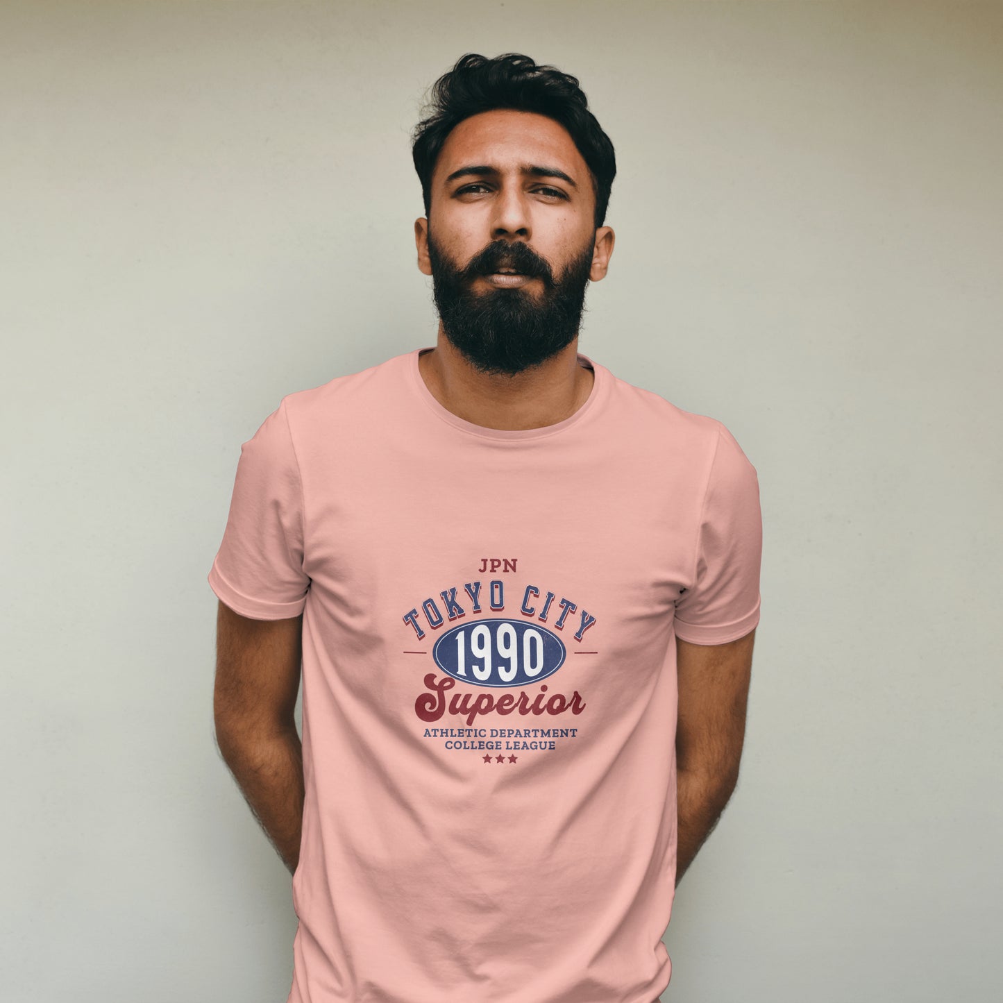 Tokyo  - Light Weight Graphic Regular Fit T-Shirt For Men