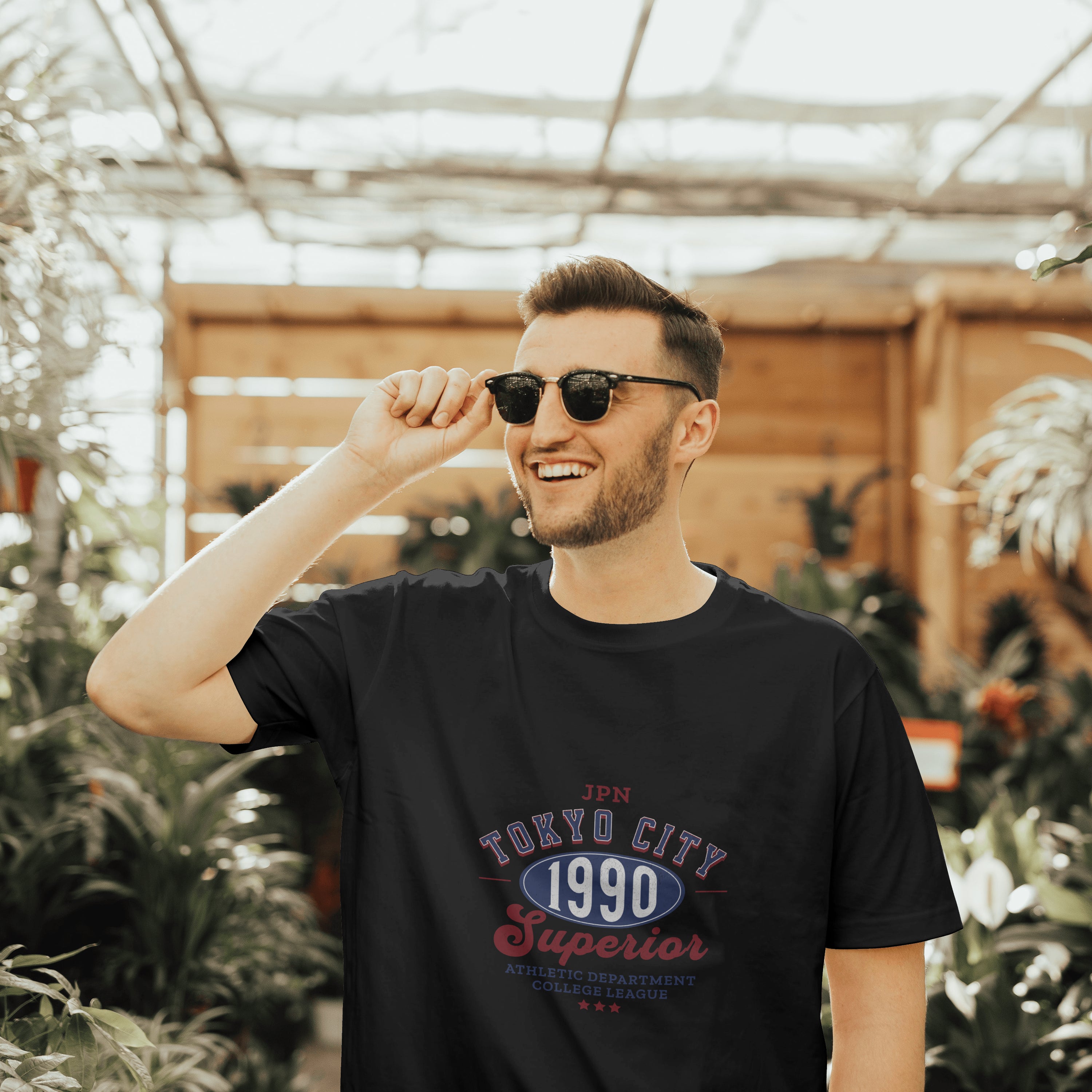 Tokyo  - Light Weight Graphic Regular Fit T-Shirt For Men
