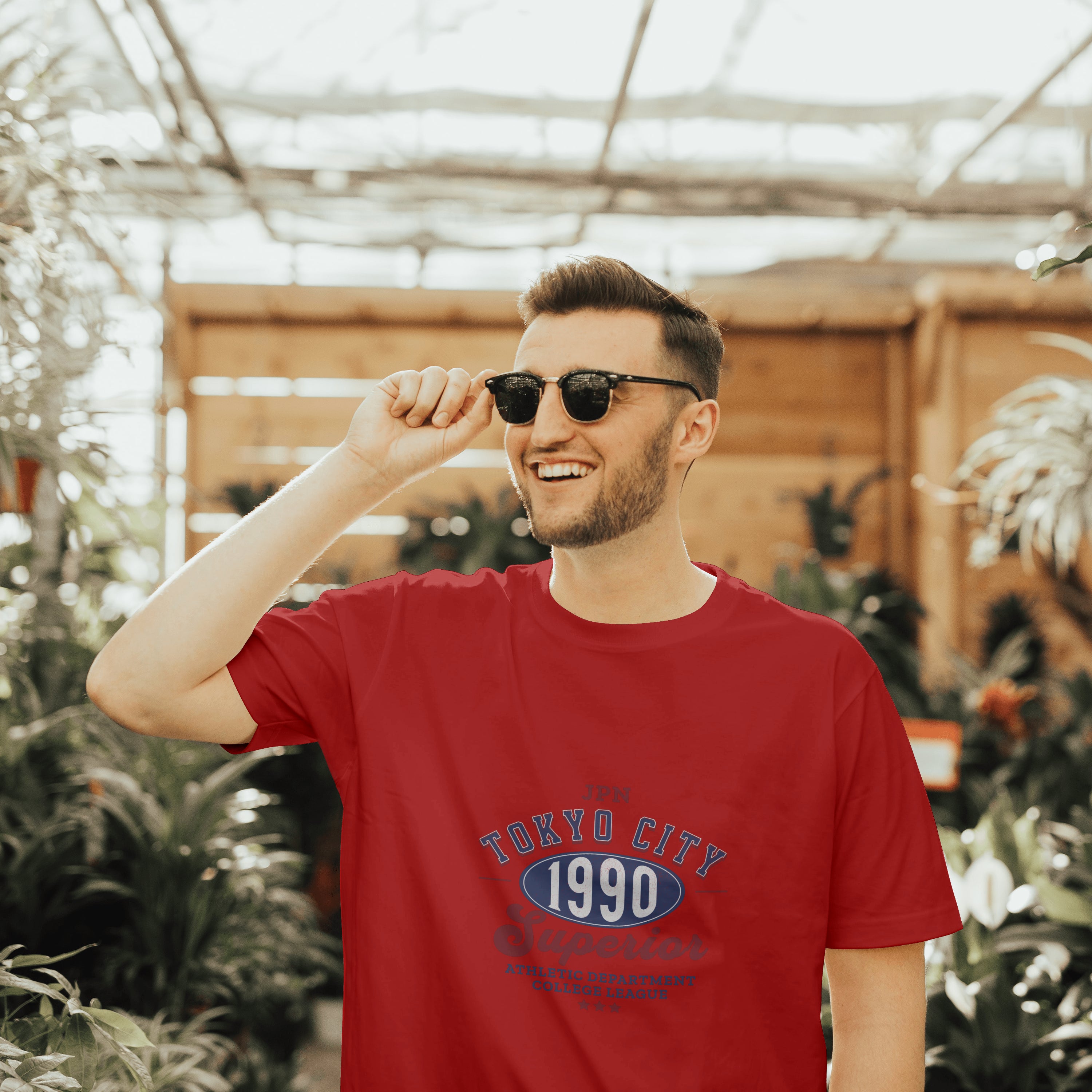 Tokyo  - Light Weight Graphic Regular Fit T-Shirt For Men