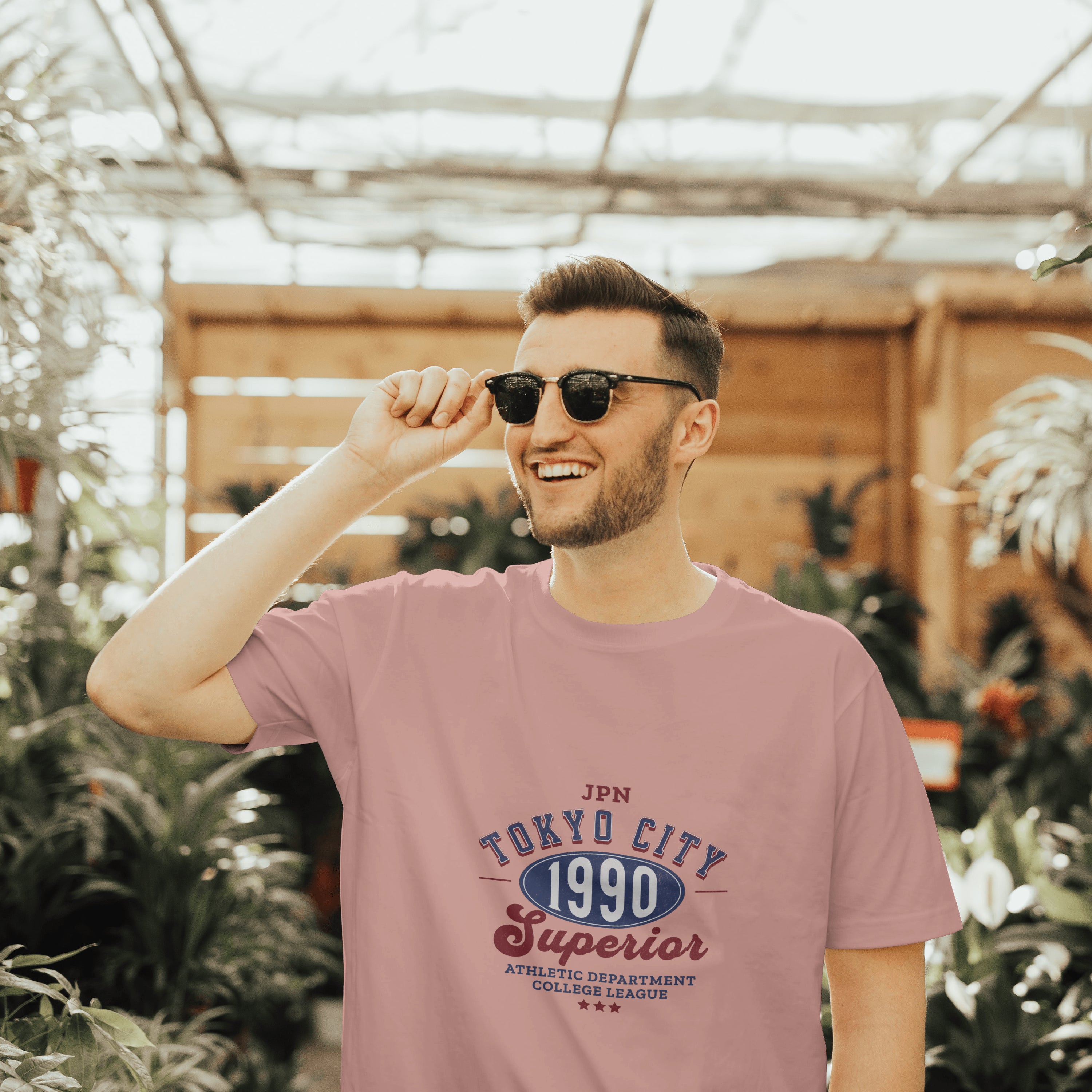 Tokyo  - Light Weight Graphic Regular Fit T-Shirt For Men