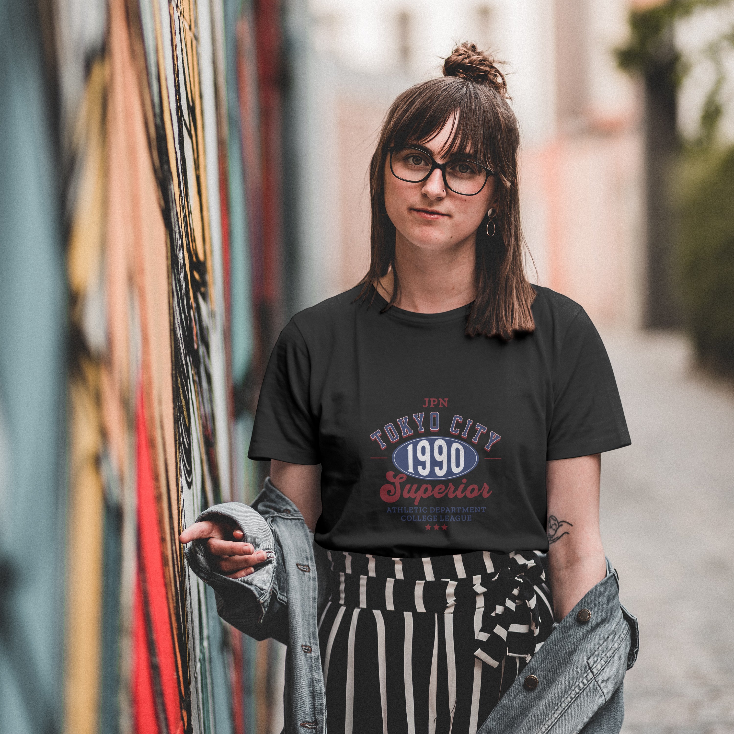 Tokyo  - Light Weight Graphic Regular Fit T-Shirt For Women
