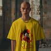Goku on Nimbus : Graphic Printed Oversized T-shirt for Men