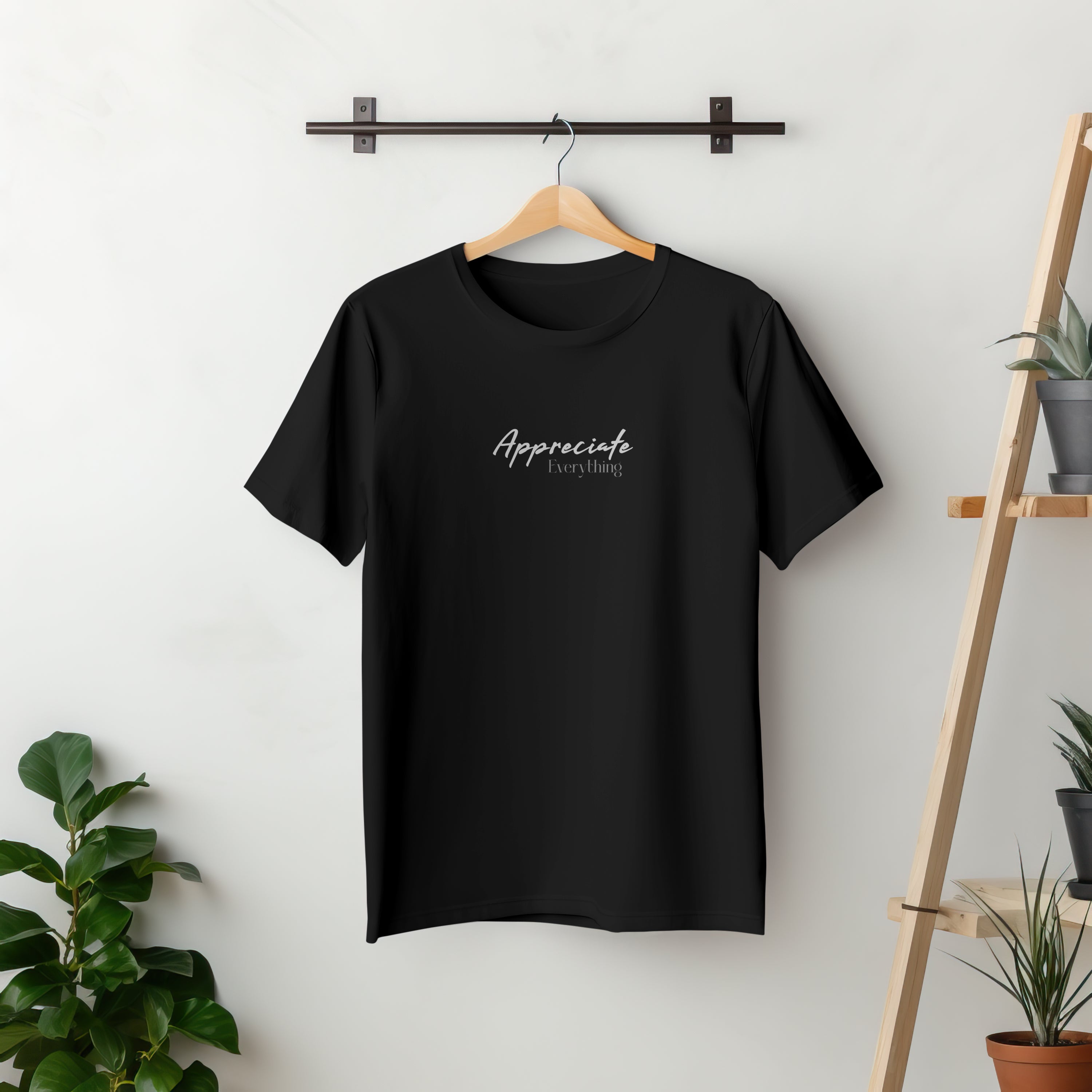 Appreciate Everything - Light Weight Graphic Regular Fit T-Shirt For Men