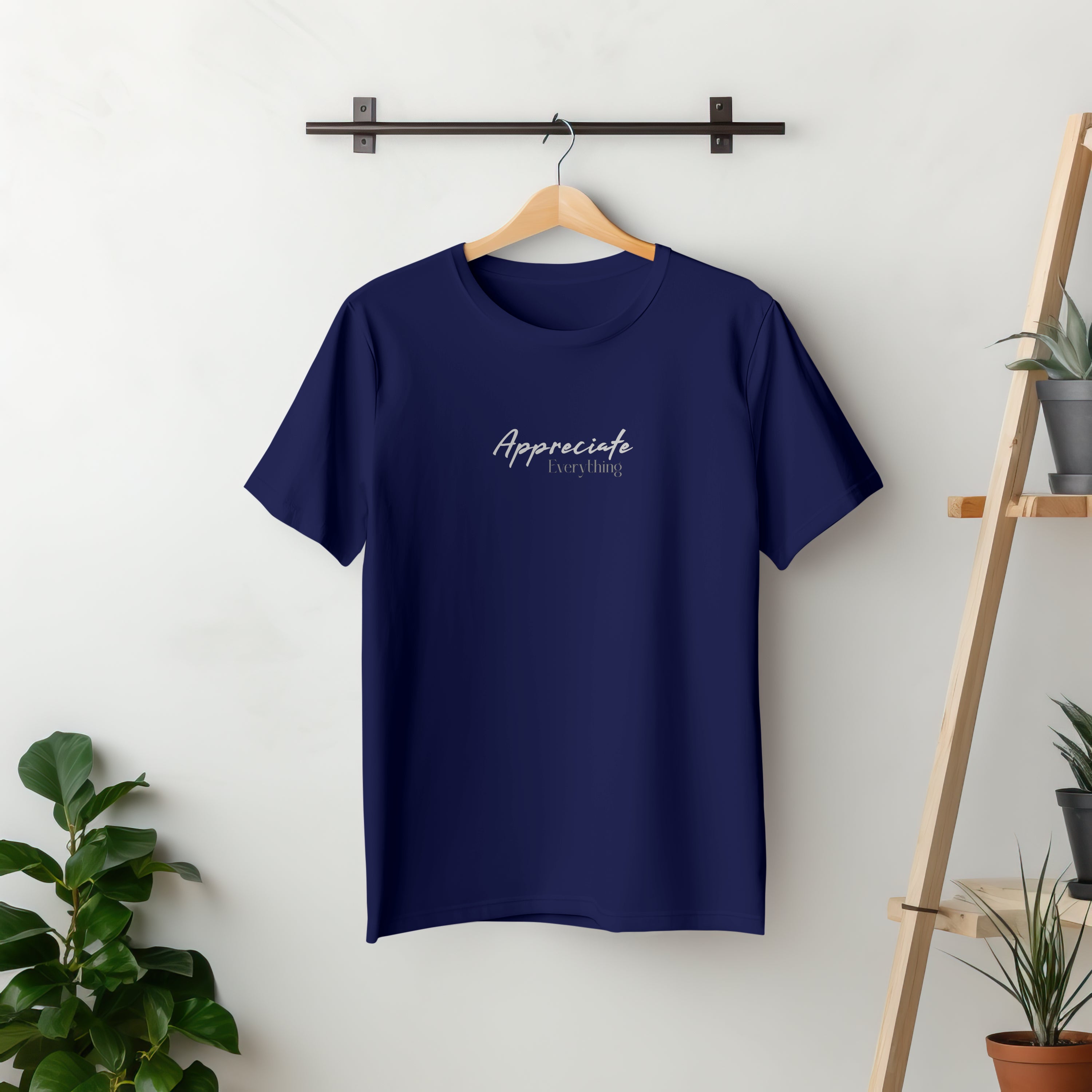 Appreciate Everything - Light Weight Graphic Regular Fit T-Shirt For Women