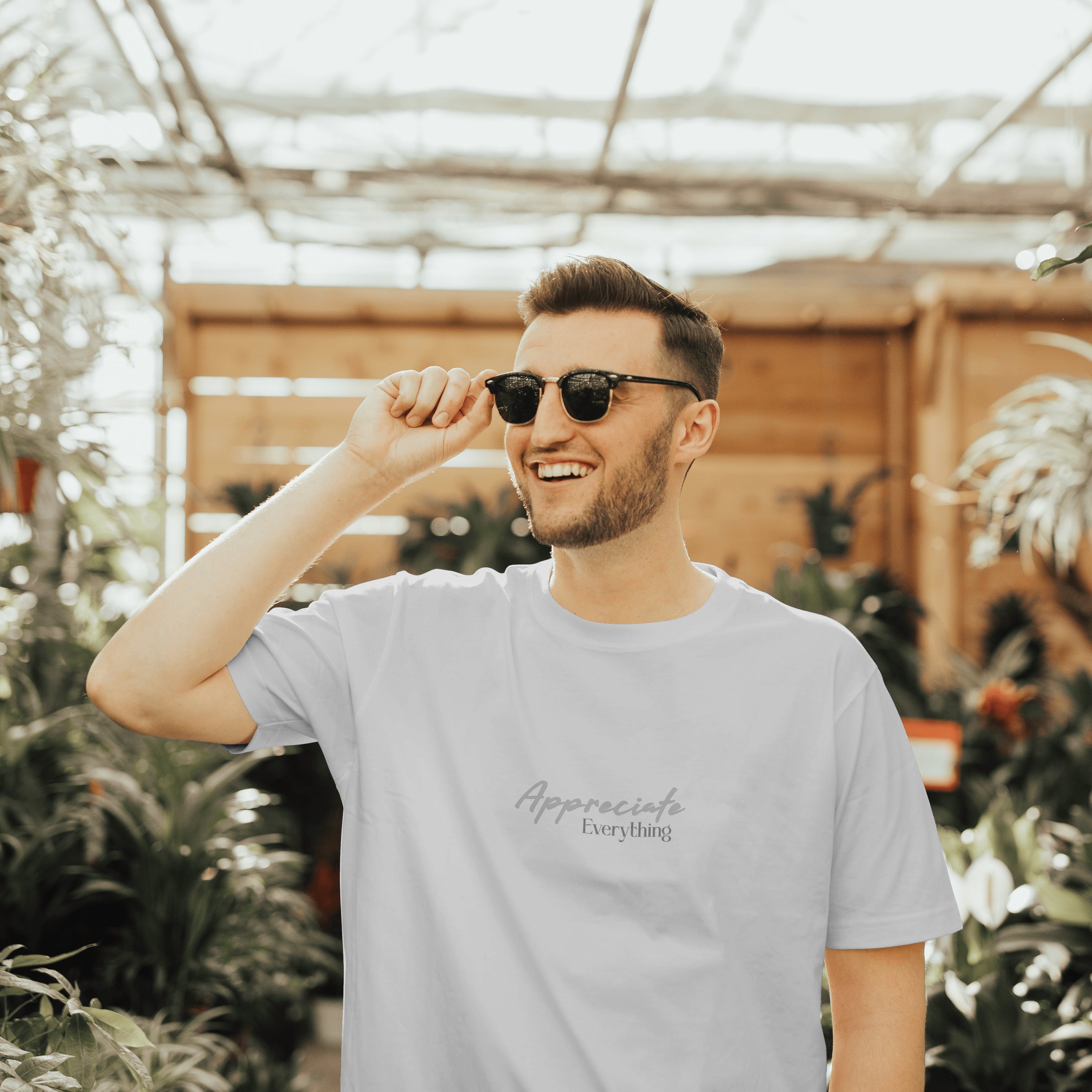 Appreciate Everything - Light Weight Graphic Regular Fit T-Shirt For Men