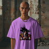Goku : Graphic Printed Oversized T-shirt for Men