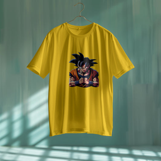 Goku : Graphic Printed Oversized T-shirt for Men