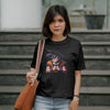 Goku : Graphic Printed Oversized T-shirt for Women