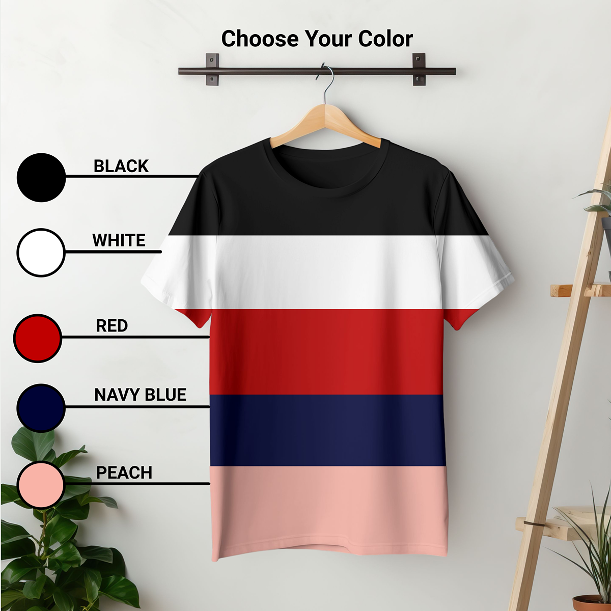 Pick Any 3 : Solid Regular Unisex Combo T-Shirts
