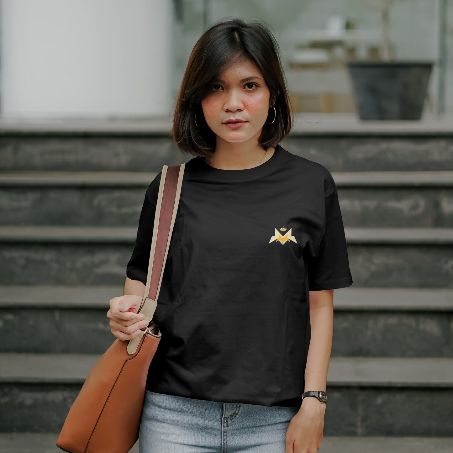 Classic Black Solid Oversize T-Shirt – Unisex Bold, Relaxed, and Stylish Fit