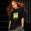SpongeBob : Unisex Limited Edition Oversized Graphic Printed T-Shirt