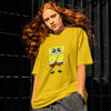 SpongeBob : Unisex Limited Edition Oversized Graphic Printed T-Shirt