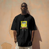 SpongeBob : Unisex Limited Edition Oversized Graphic Printed T-Shirt