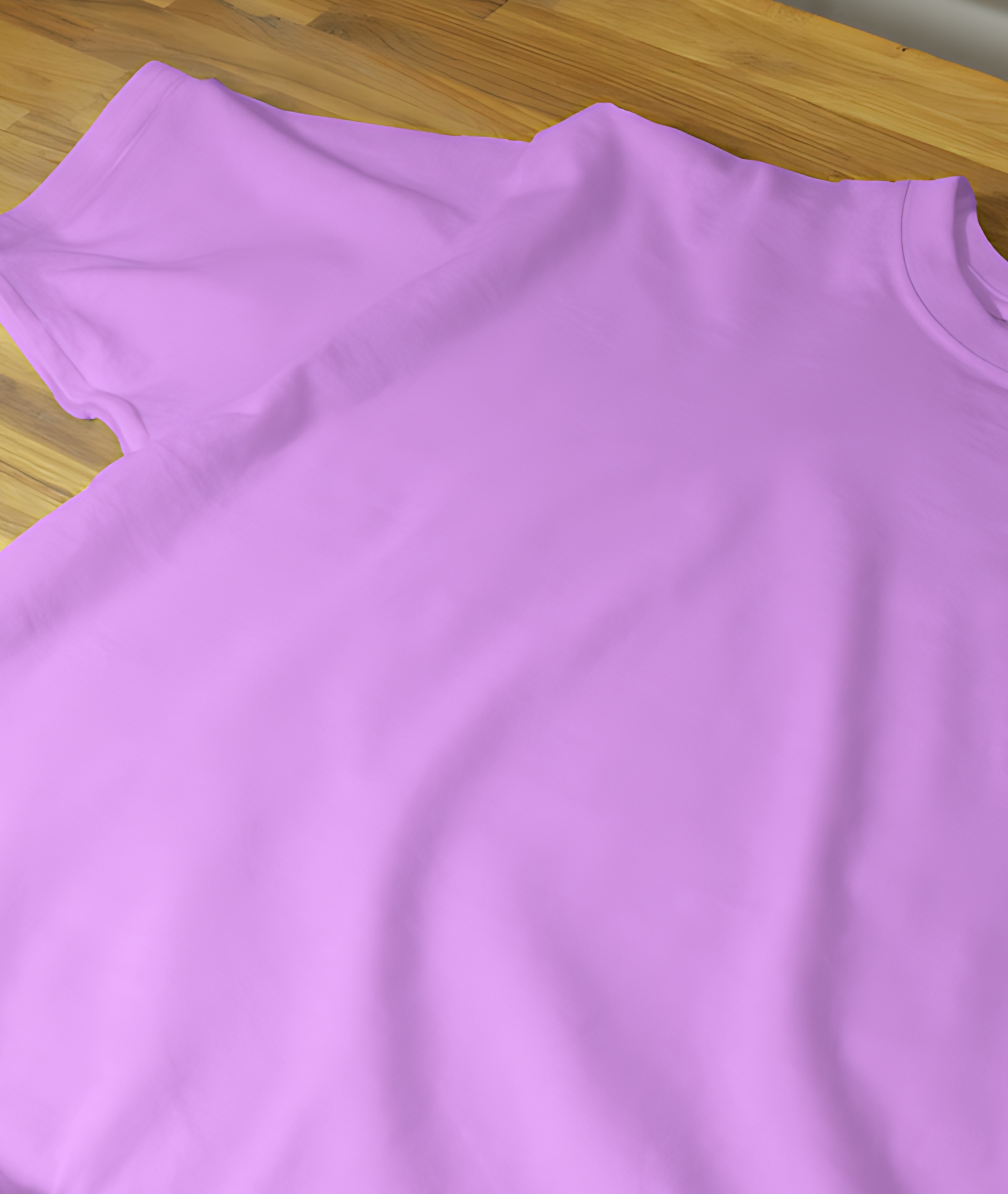 Premium Edition - Unisex Solid Lavender Oversize Tees