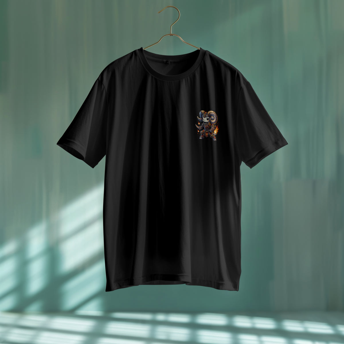 Aries Zodiac Tee : Oversized T-Shirt for Men