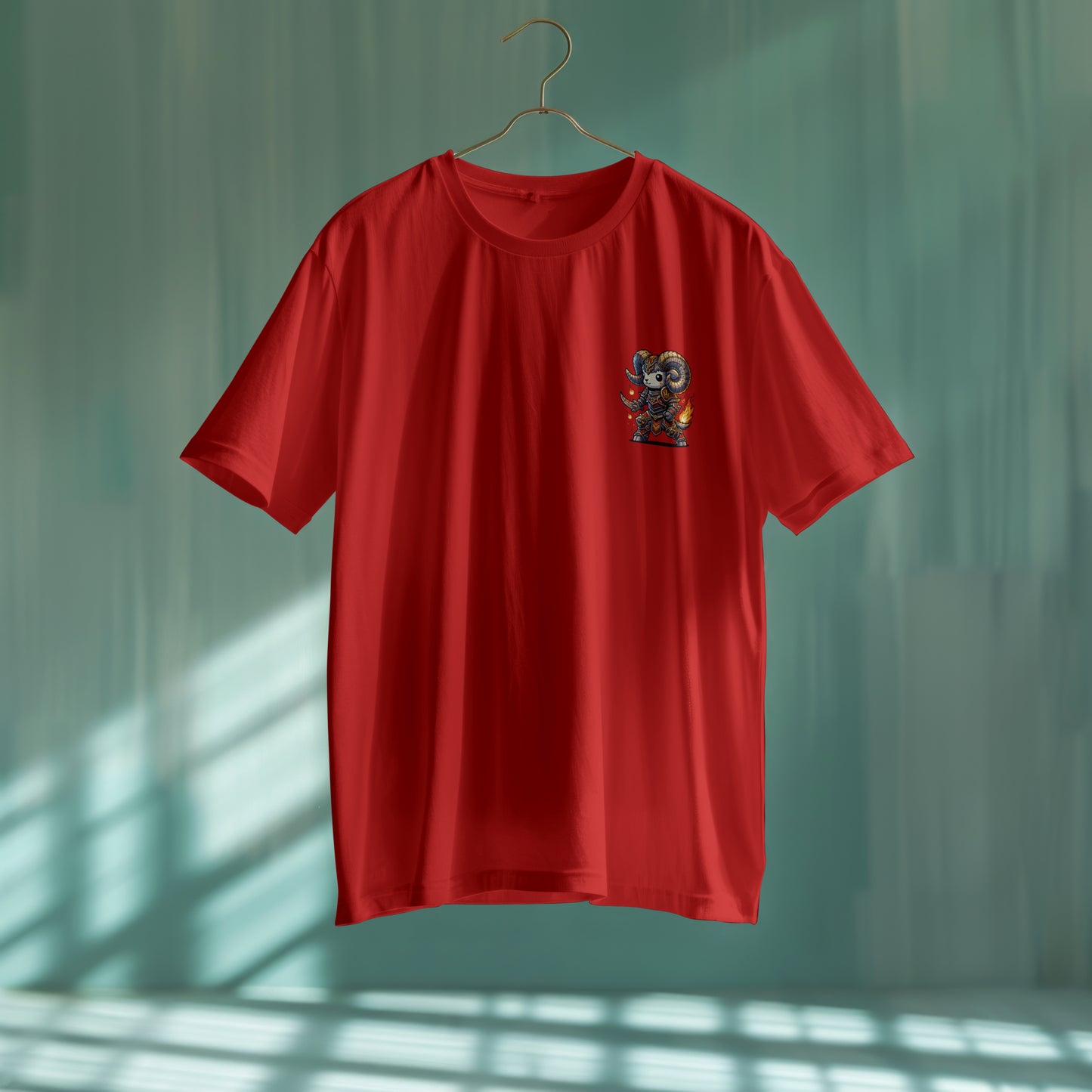 Aries Zodiac Tee : Oversized T-Shirt for Men