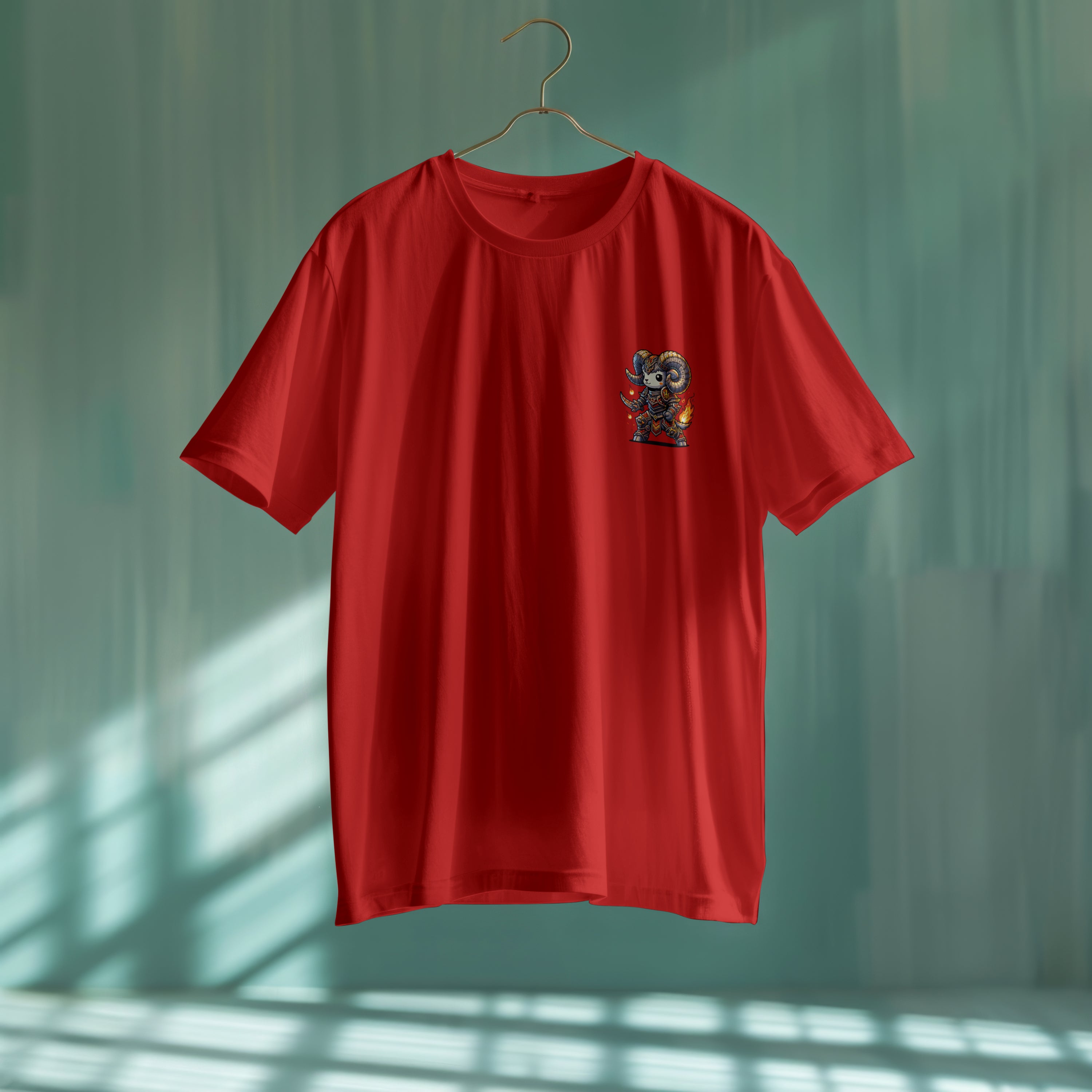 Aries Zodiac Tee : Oversized T-Shirt for Men