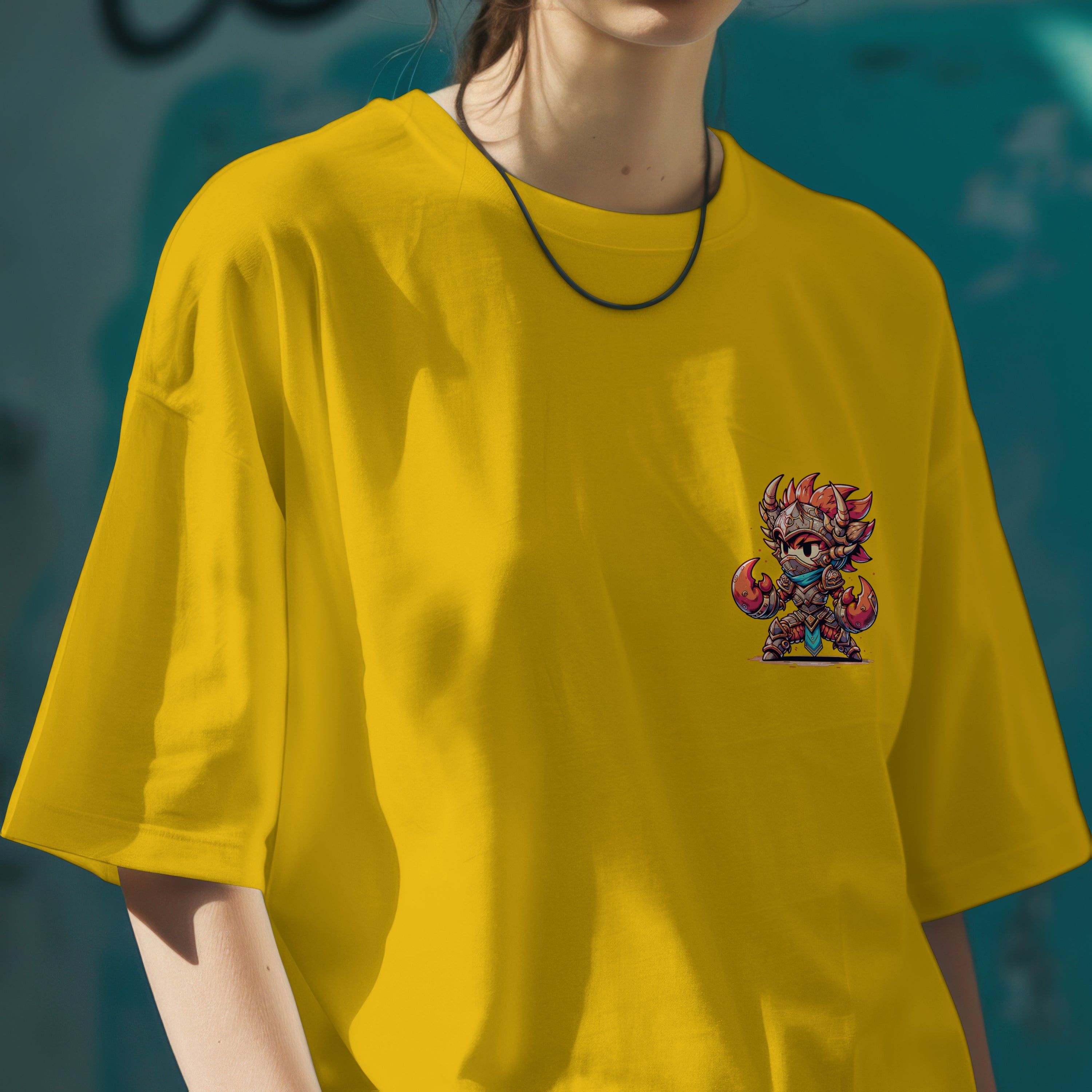 Cancer Zodiac Tee : Oversized T-Shirt for Women