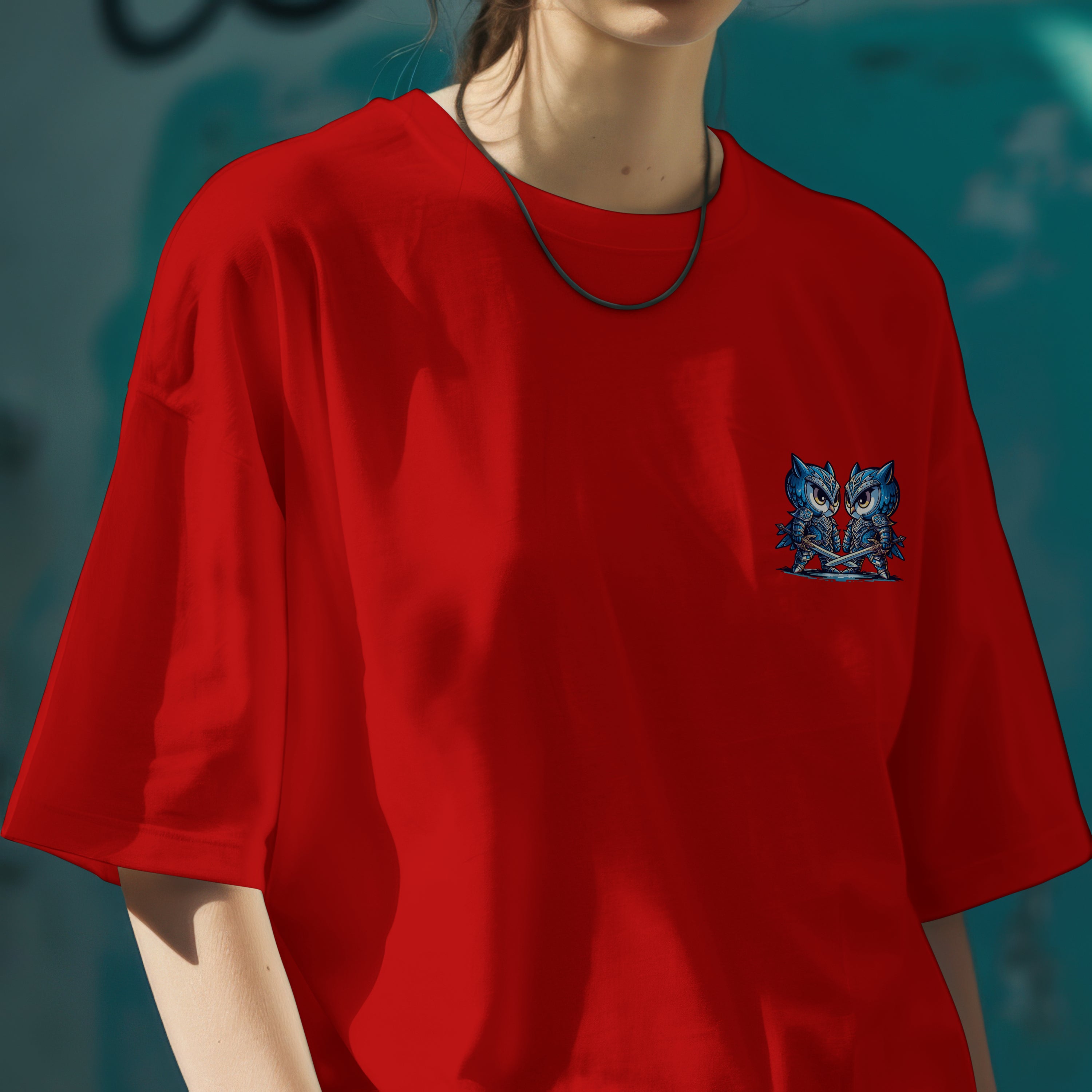 Gemini Zodiac Tee : Oversized T-Shirt for Women