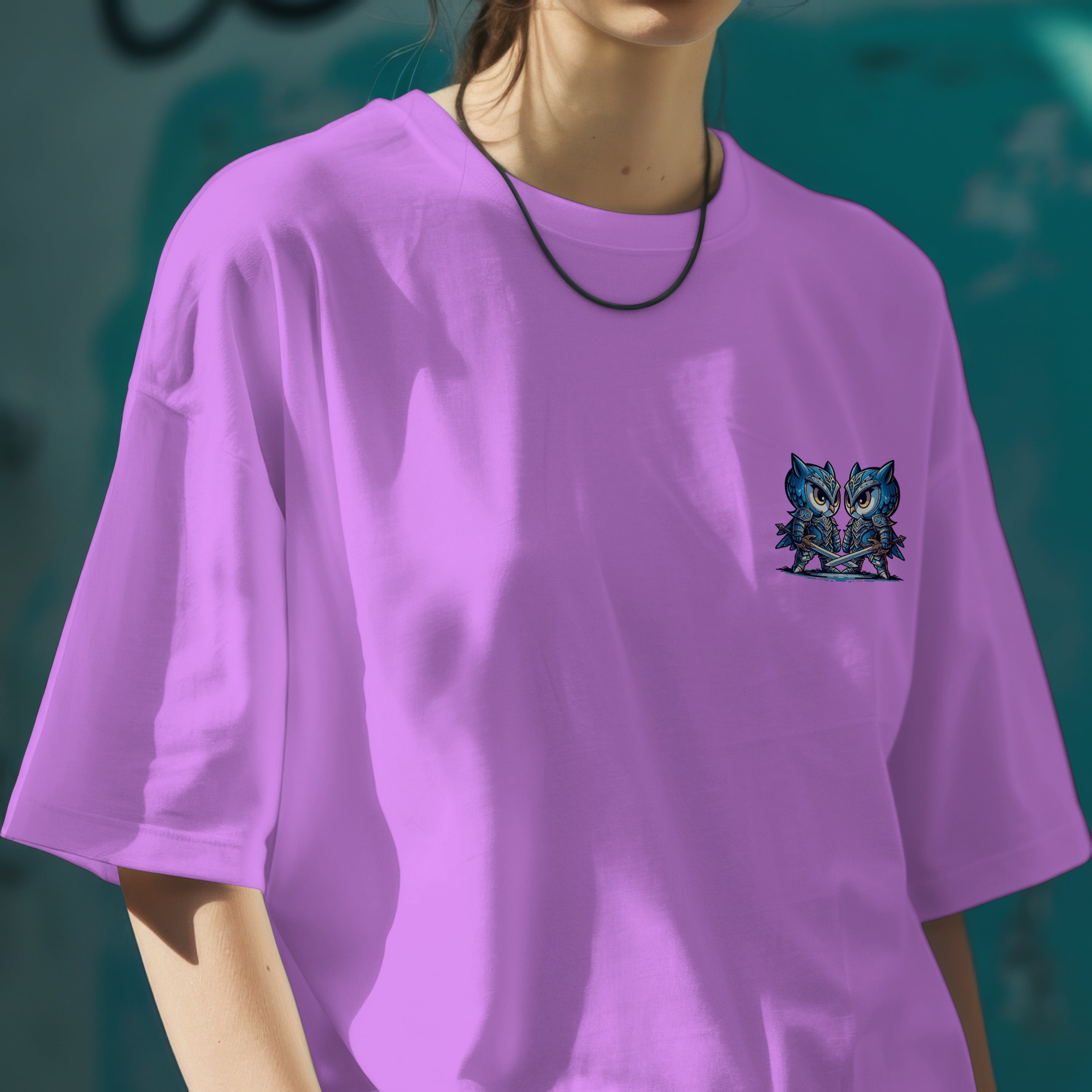 Gemini Zodiac Tee : Oversized T-Shirt for Women