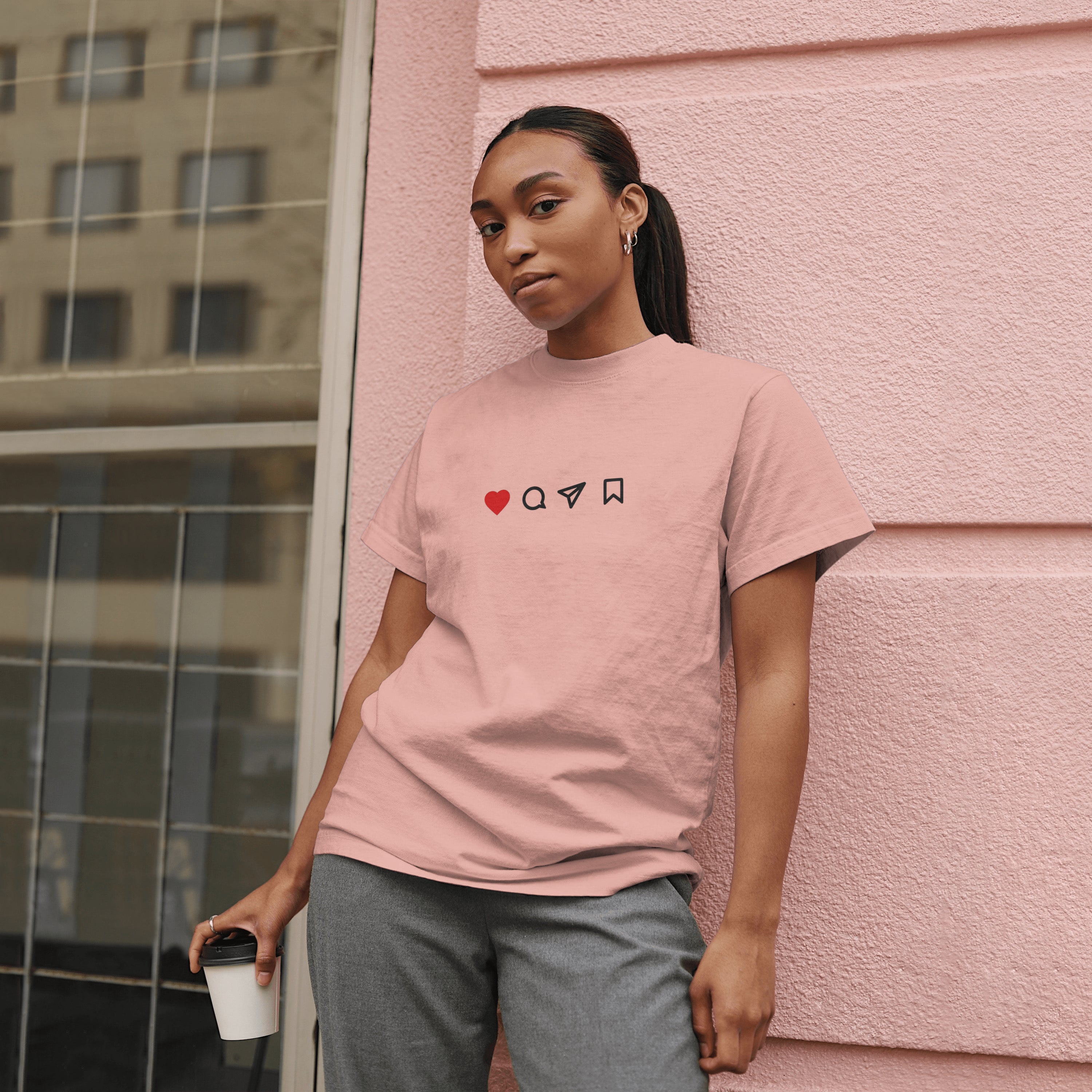 Stay Social - Manifestation Light Weight Regular Fit T-Shirt For Women