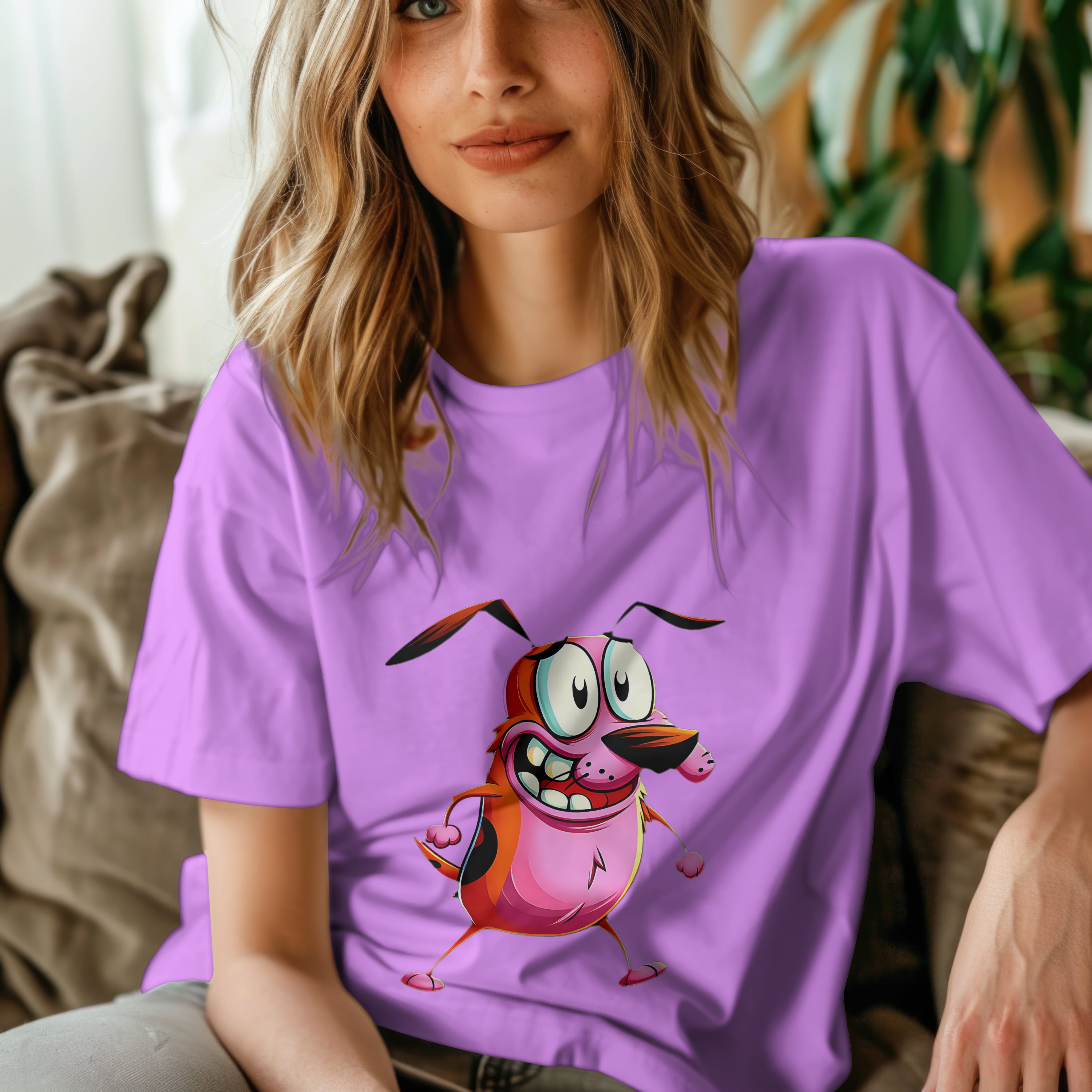 Courage - Unisex Oversized Graphic Printed Limited Edition T-Shirt