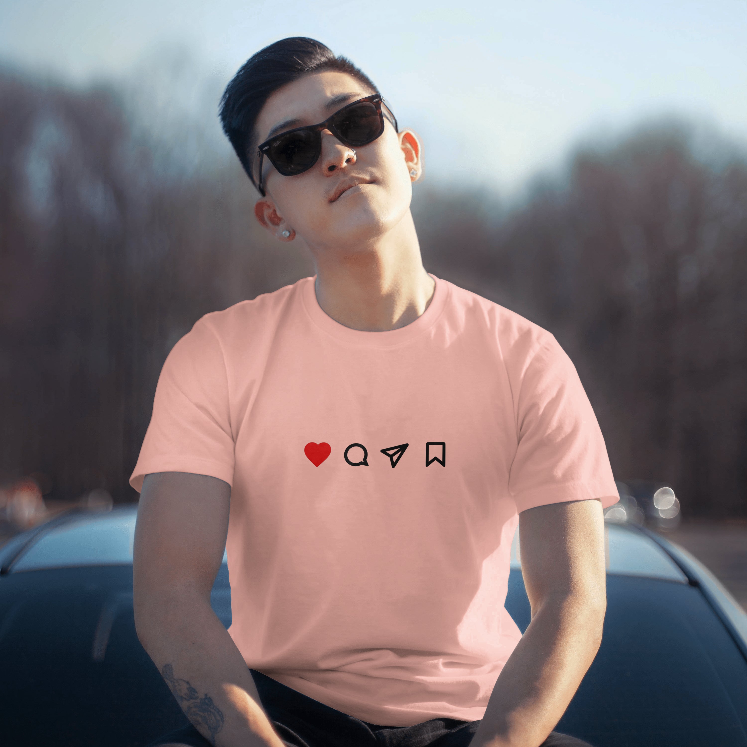 Stay Social - Manifestation Light Weight Regular Fit T-Shirt For Men